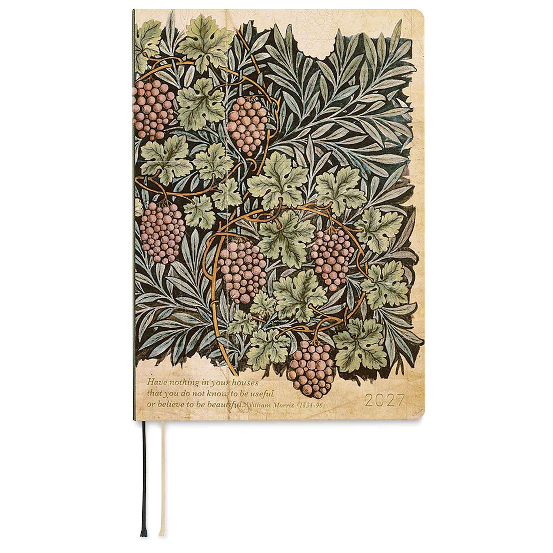 Hobonichi Techo HON 2027 Planners - A5, V&A Vine, front cover