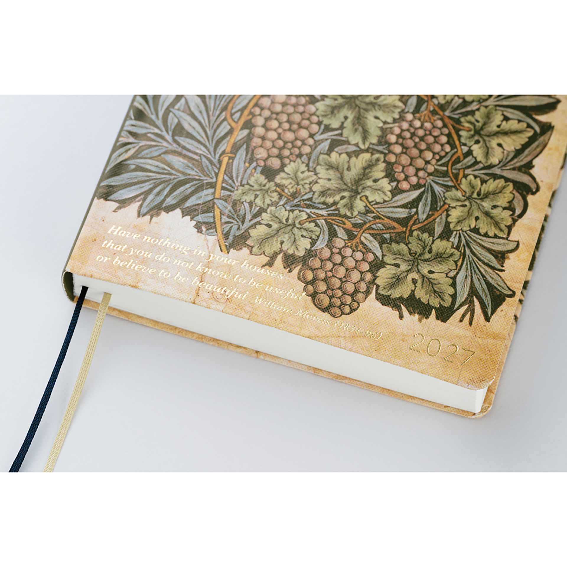 Hobonichi Techo HON 2027 Planners - A6, V&A Vine, cover close-up