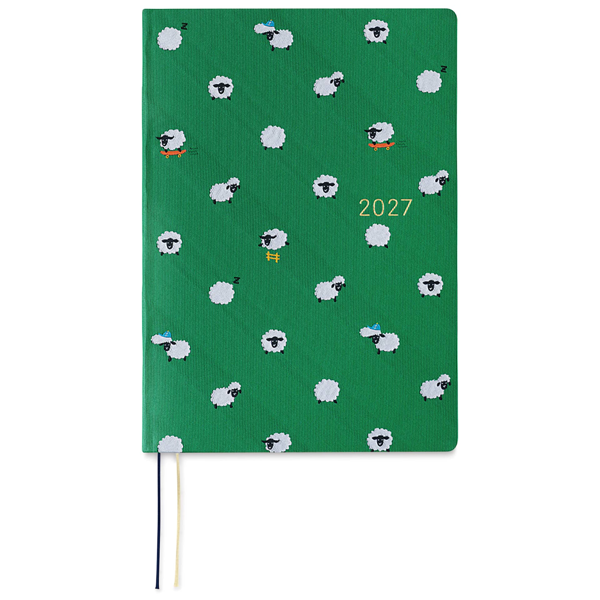 Hobonichi Techo HON 2027 Bow & Tie Collection Planners - A5, Sheep, front
