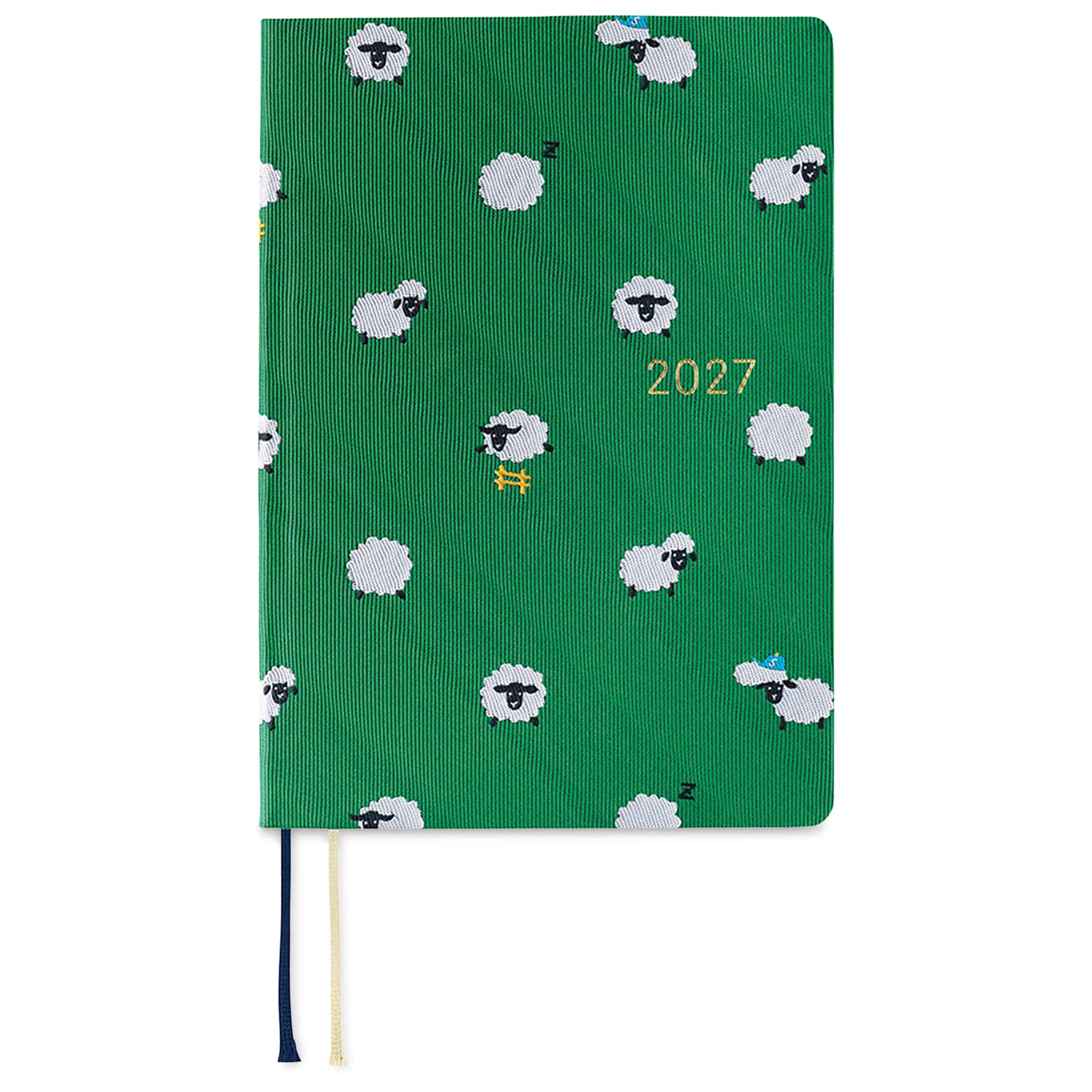 Hobonichi Techo HON 2027 Bow & Tie Collection Planners - A6, Sheep, front