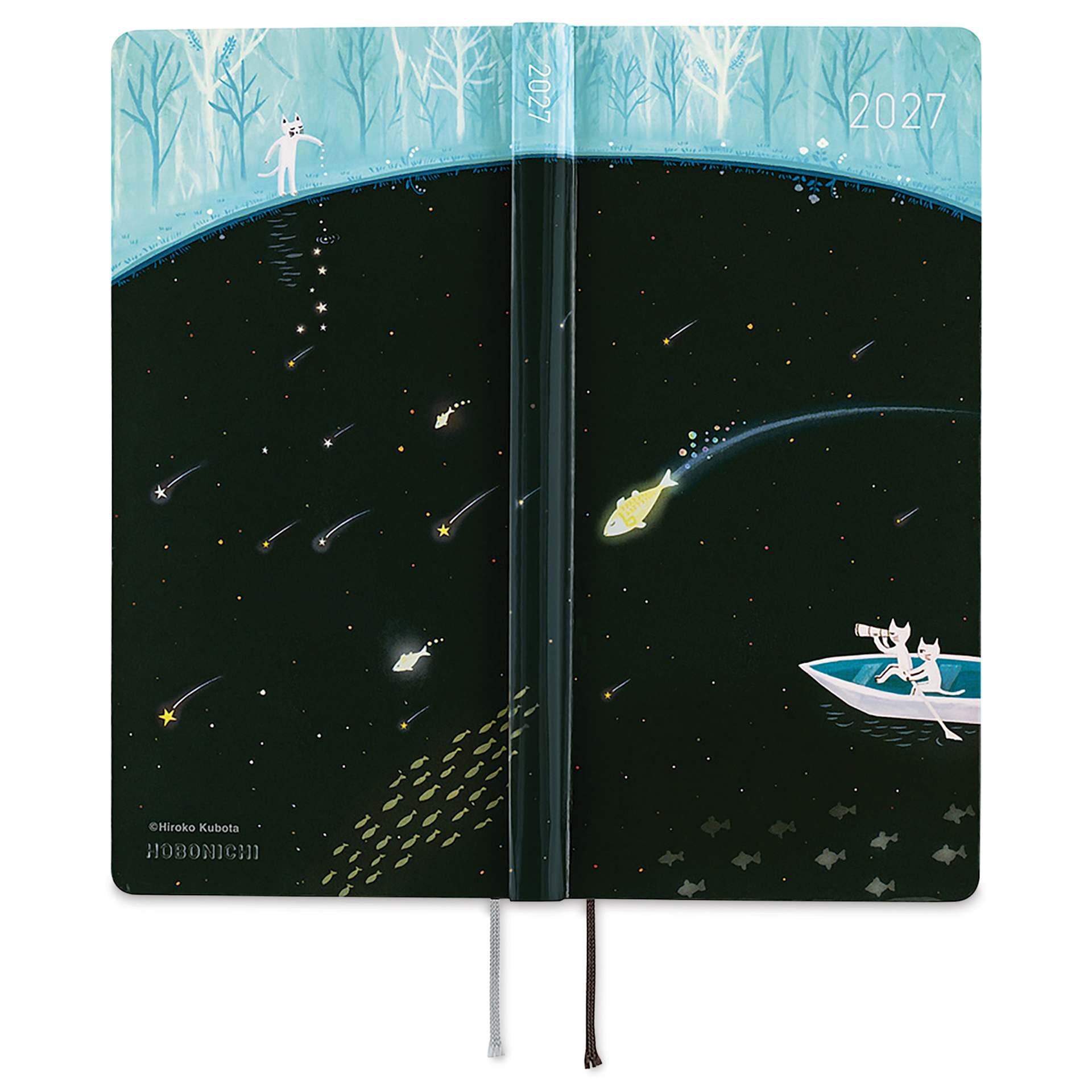 Hobonichi Techo 2027 Weeks Planners - 3.7" x 7.4", Kubota Meteor
