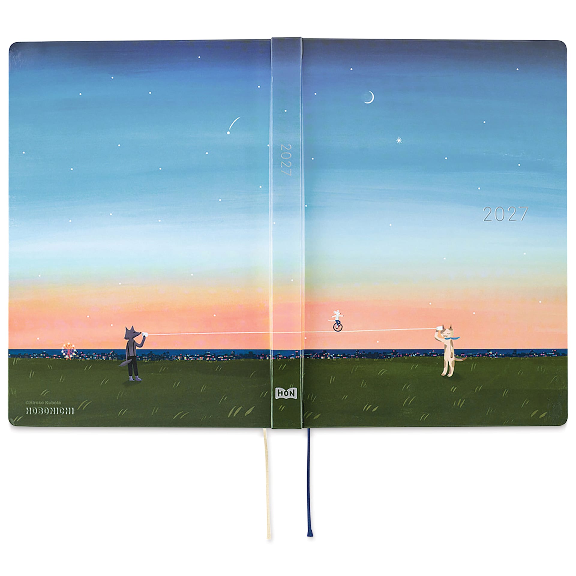 Hobonichi Techo HON 2027 Planners - A5, Kubota Moon