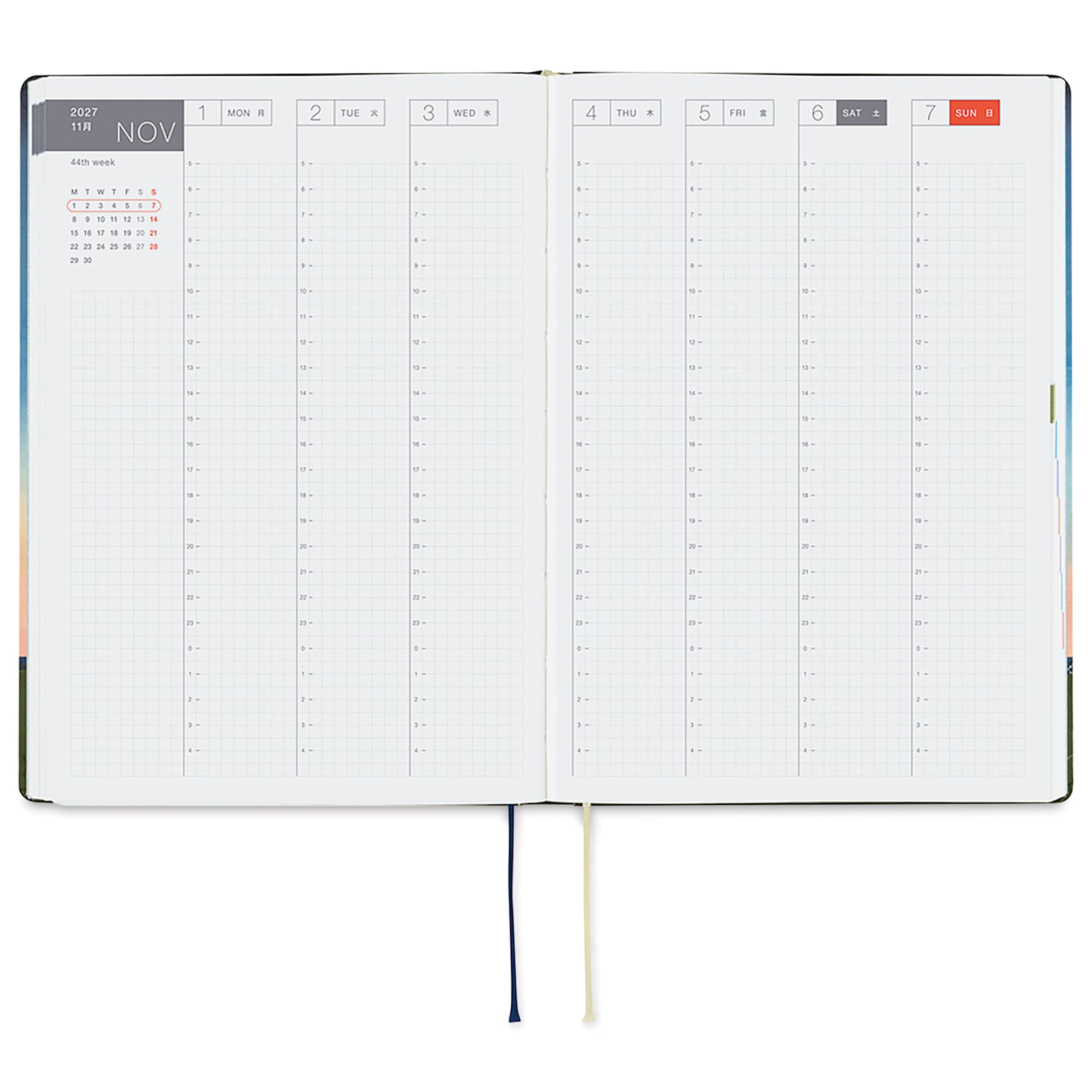 Hobonichi Techo HON 2027 Planners - A5, Kubota Moon