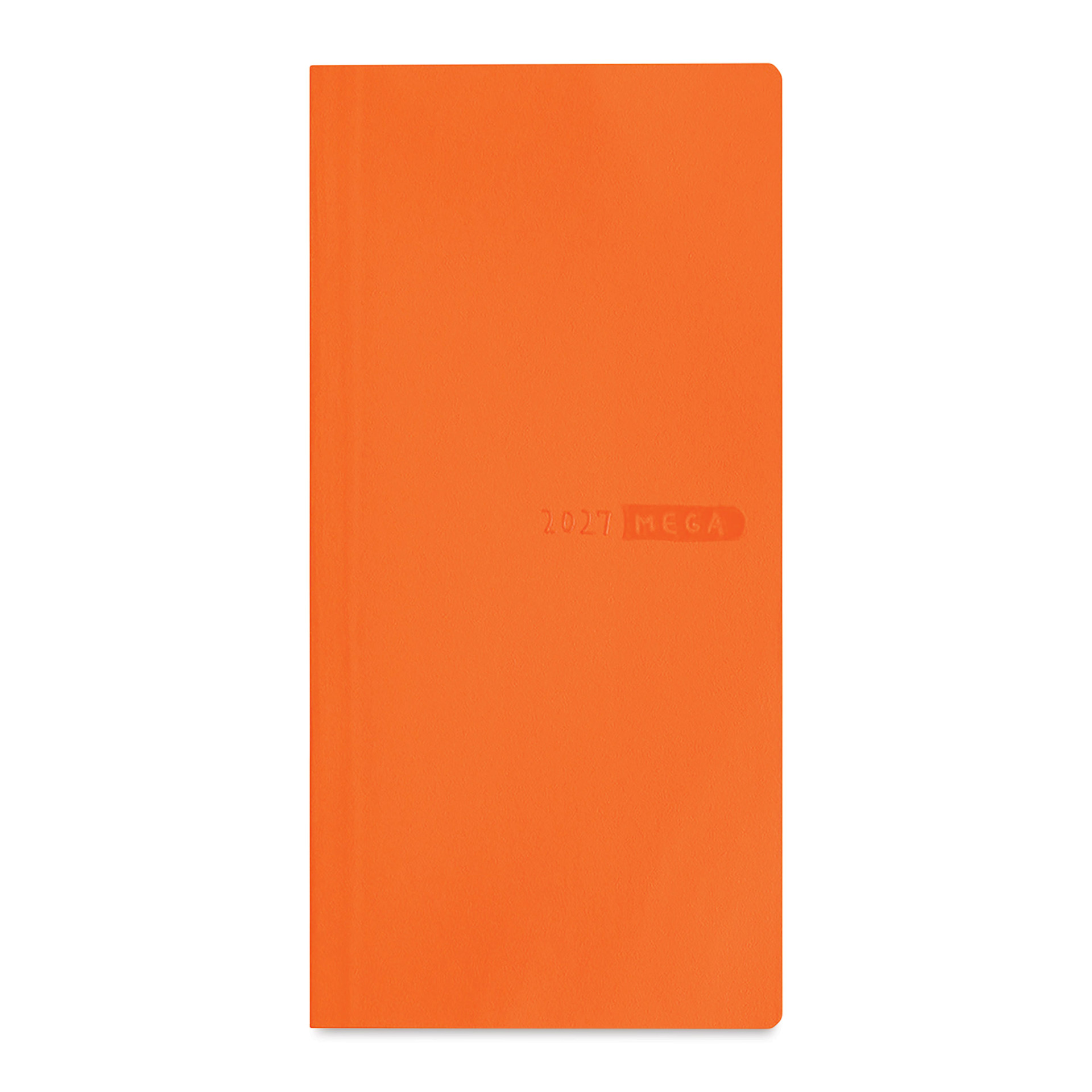 Hobonichi Techo 2027 Weeks Mega Planners - Mandarin, front cover