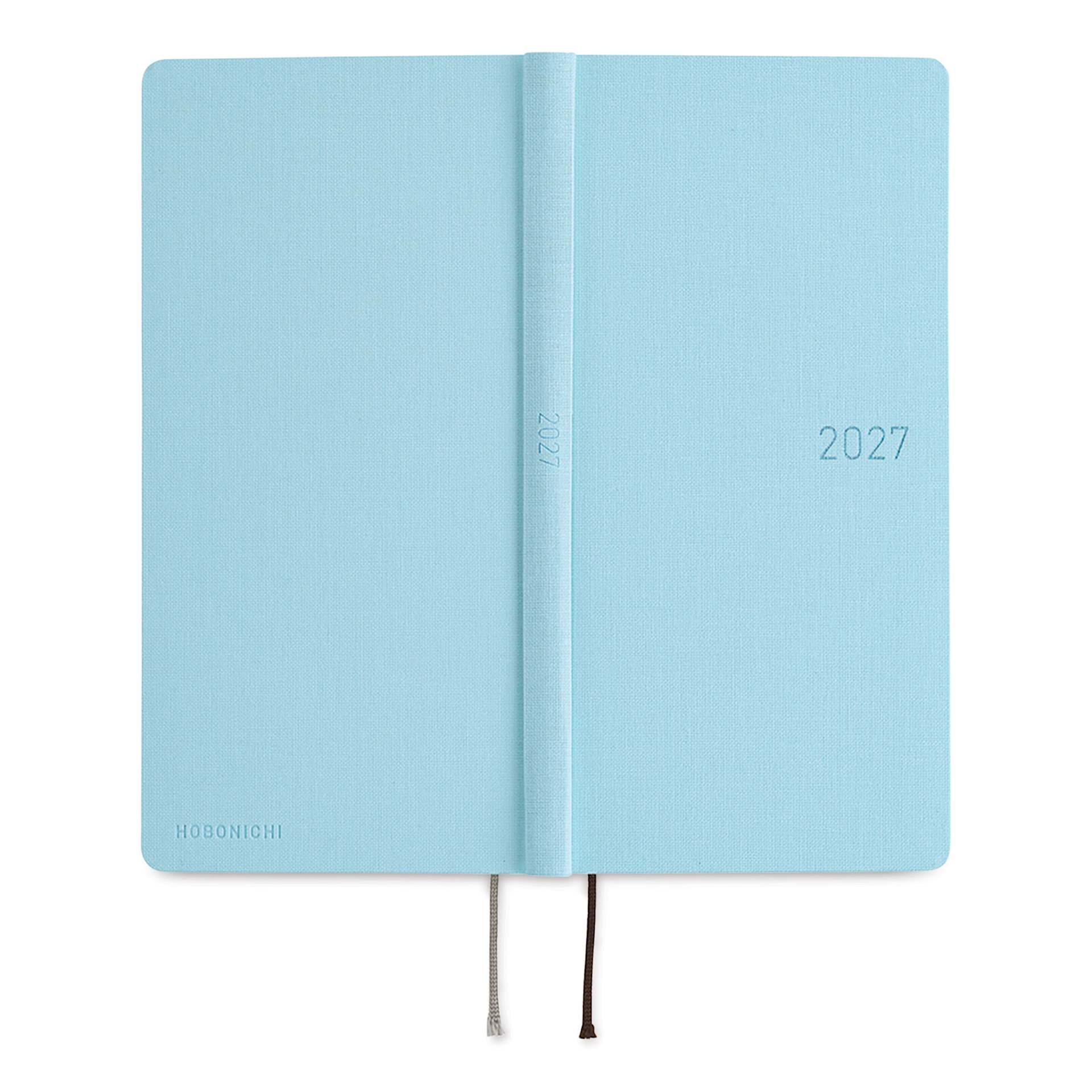 Hobonichi Techo 2027 Weeks Planners - 3.7" x 7.4", Sea Glass