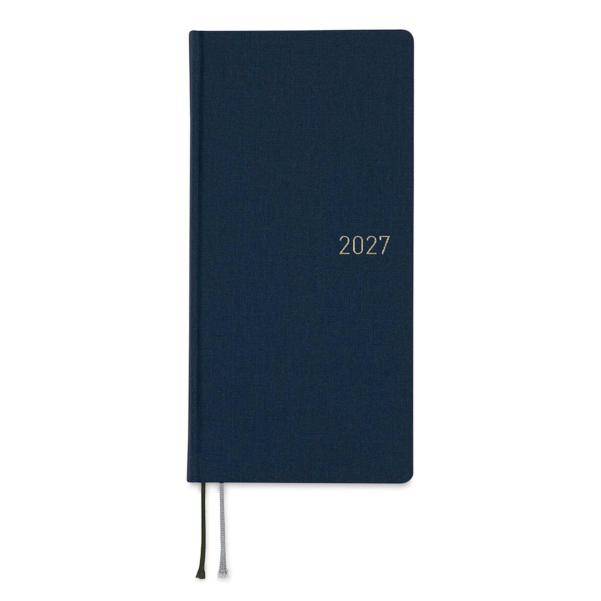 Hobonichi Techo 2027 Weeks Planners - 3.7" x 7.4", Midnight Blue