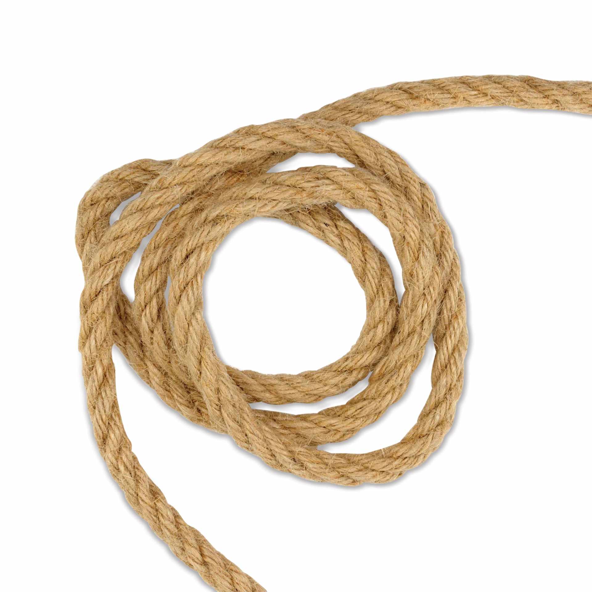Dritz Jute Twist Rope - 3/8", 3 yds uncoiling