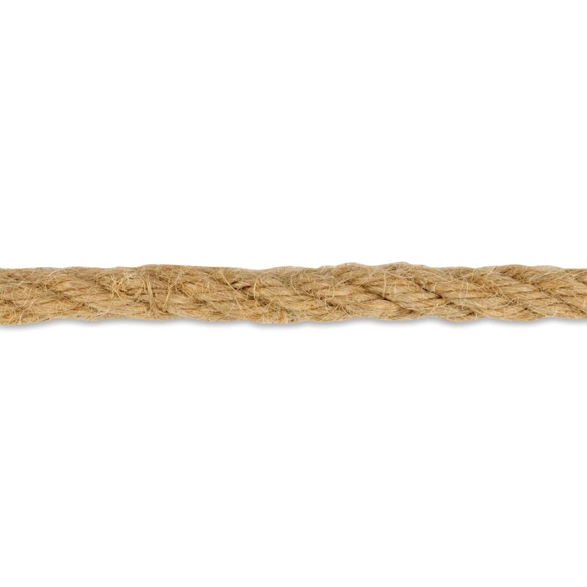 Dritz Jute Twist Rope - 3/8", 3 yds close up to show texture