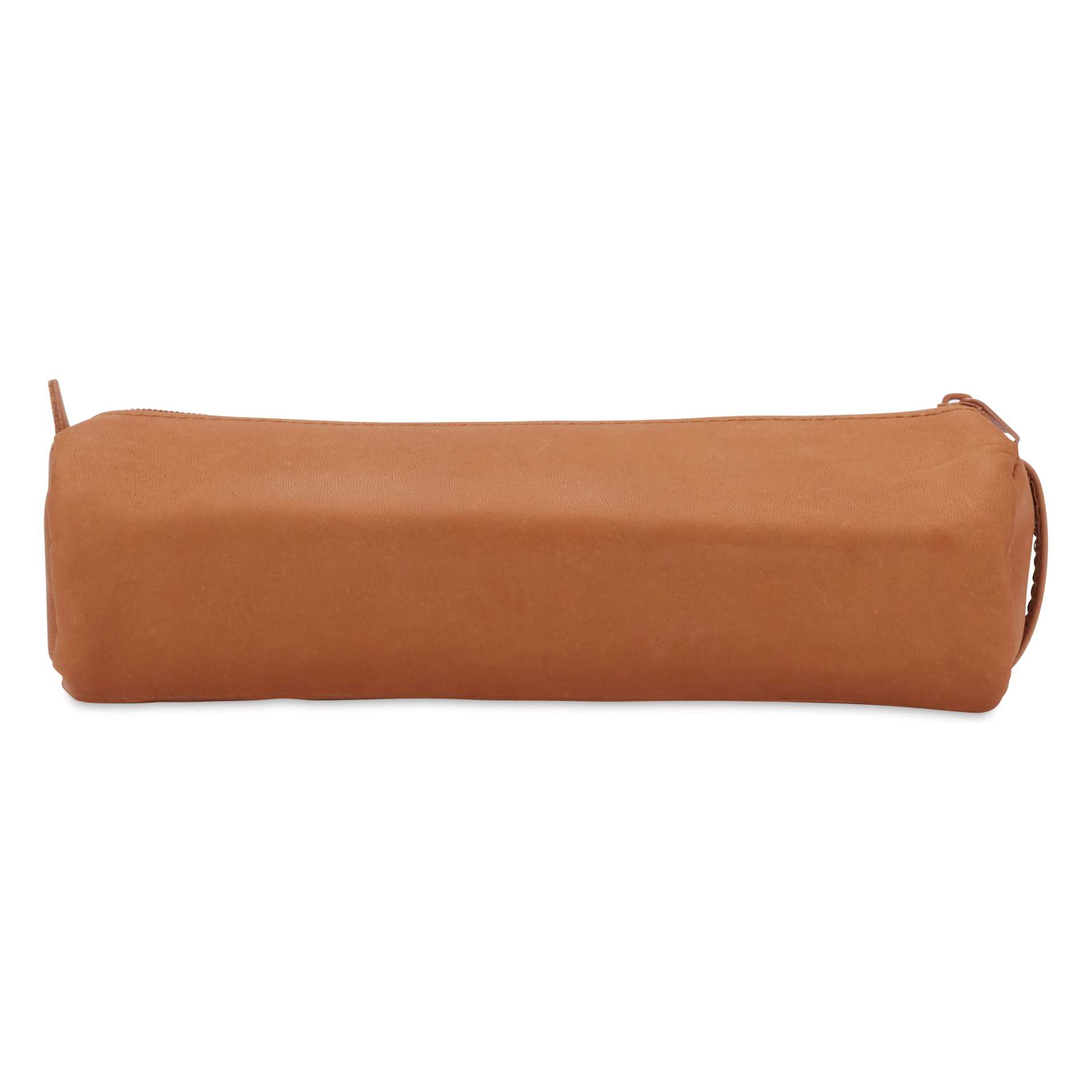 Speedball Leather Pencil Case - Tan, Small