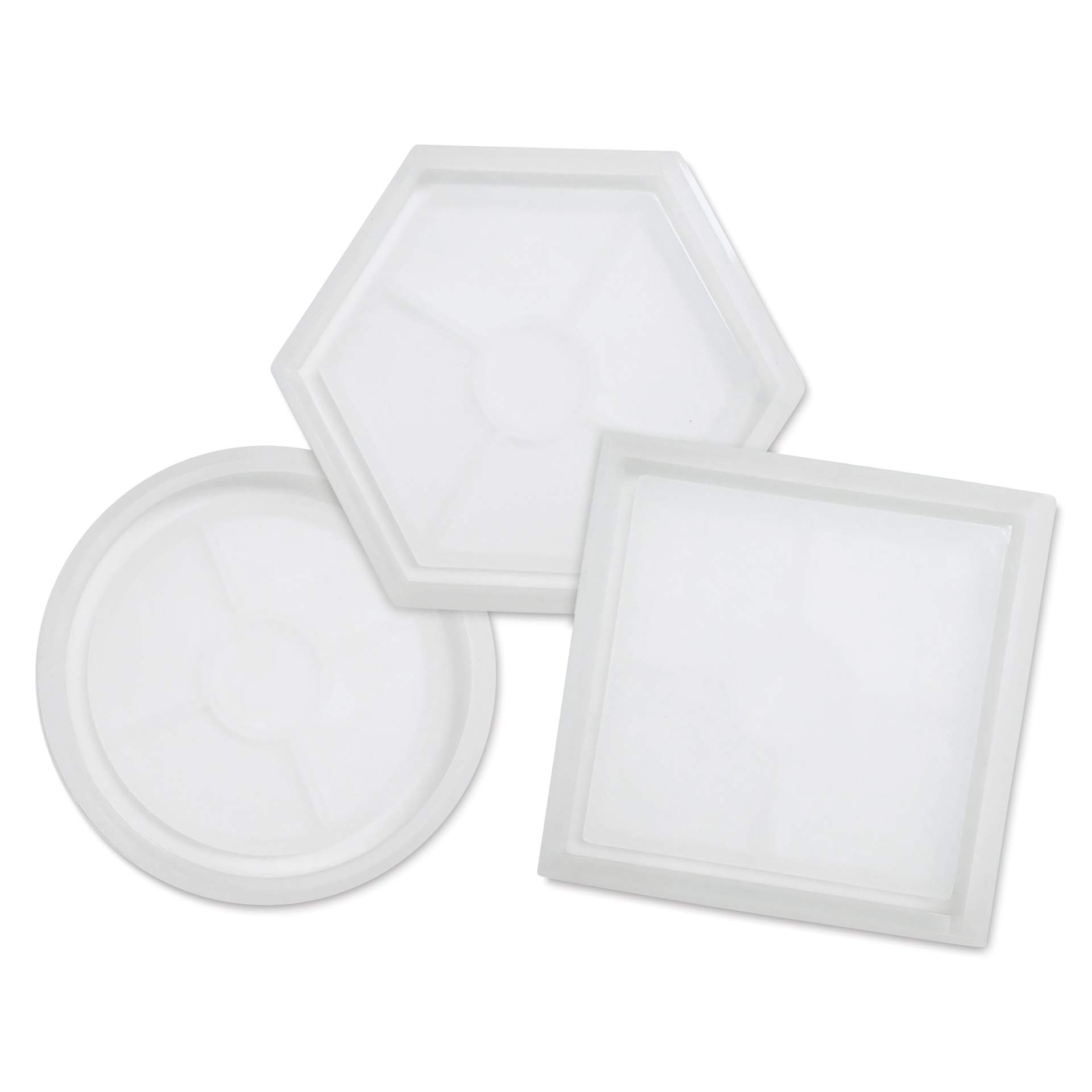 We R Memory Keepers Spin It Silicone Coaster Molds - Set of 3