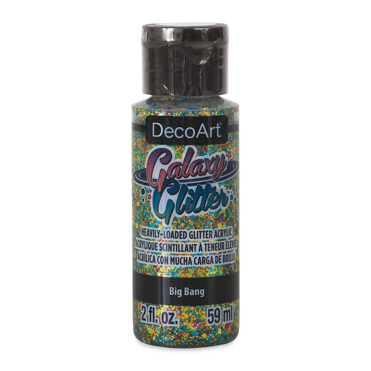 DecoArt Galaxy Glitter Paint - Big Bang, 2 oz