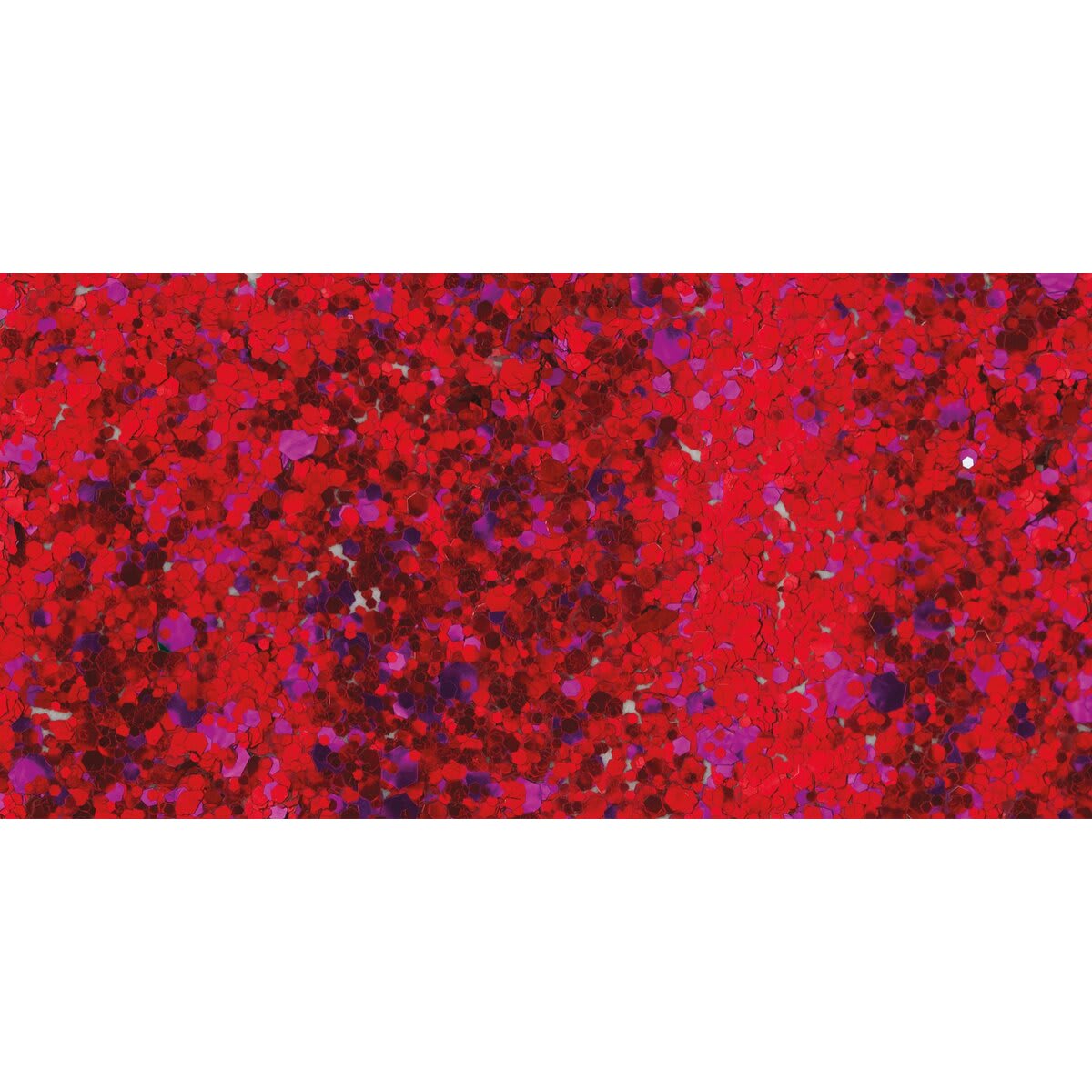 DecoArt Galaxy Glitter Paint - Red Nebula, 2 oz swatch
