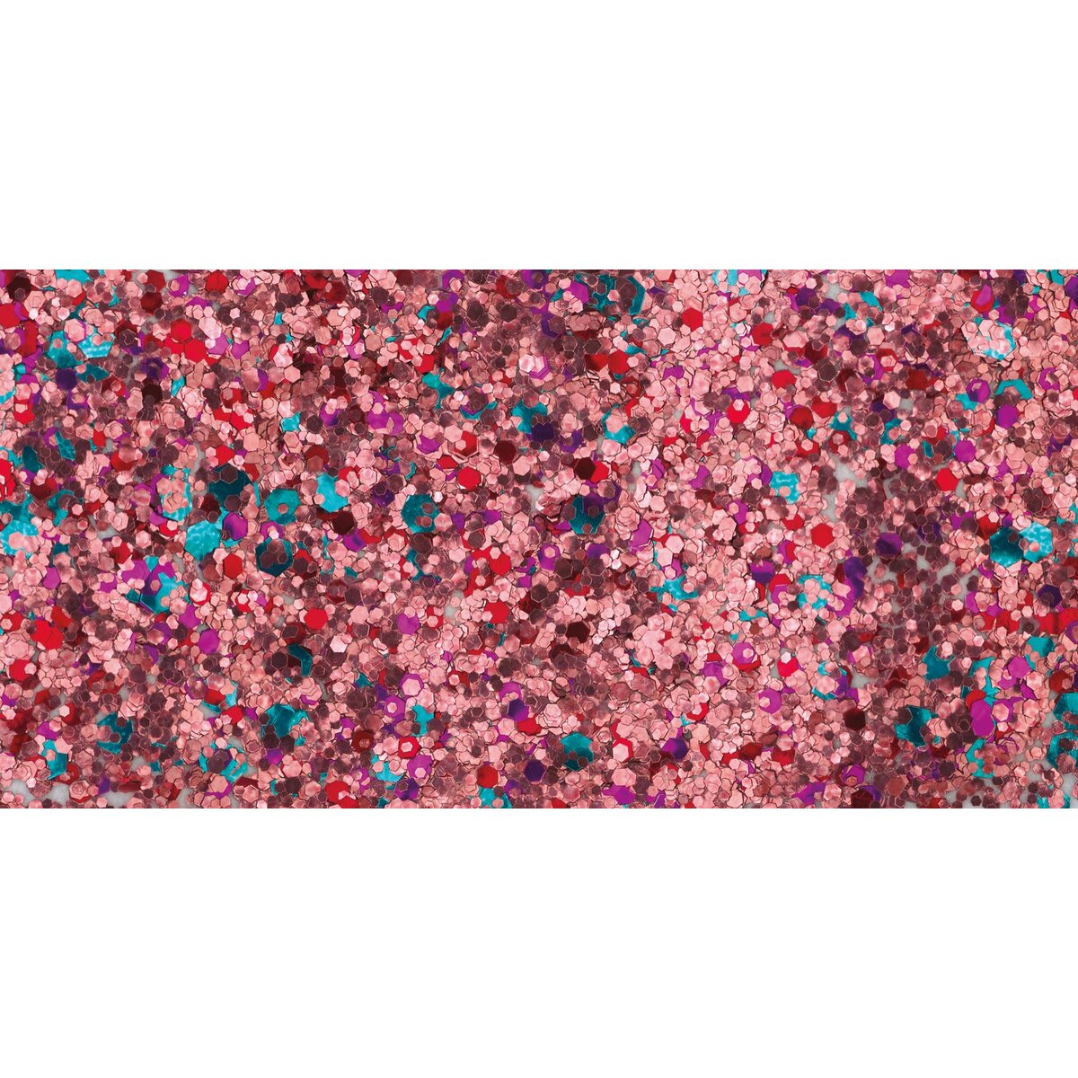 DecoArt Galaxy Glitter Paint - Pink Cosmos, 2 oz swatch