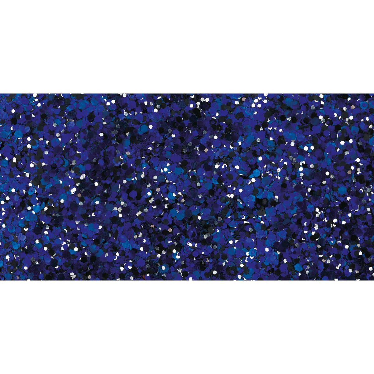 DecoArt Galaxy Glitter Paint - Deep Space Blue, 2 oz swatch