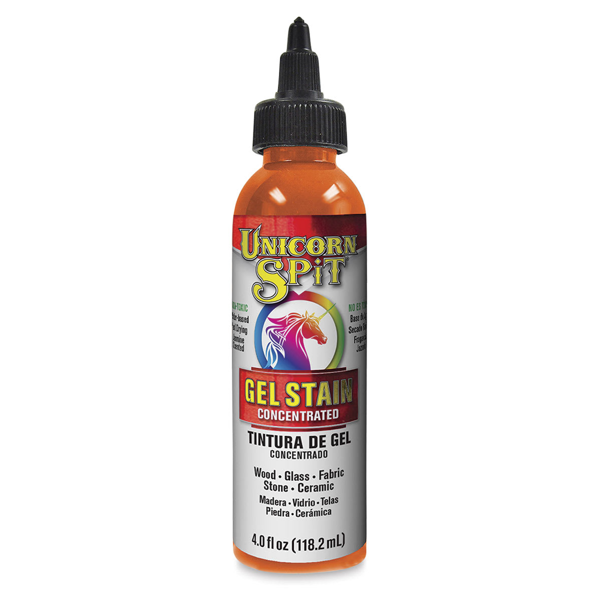 Unicorn Spit Gel Stain and Glaze - Phoenix Fire, 4 oz, Bottle