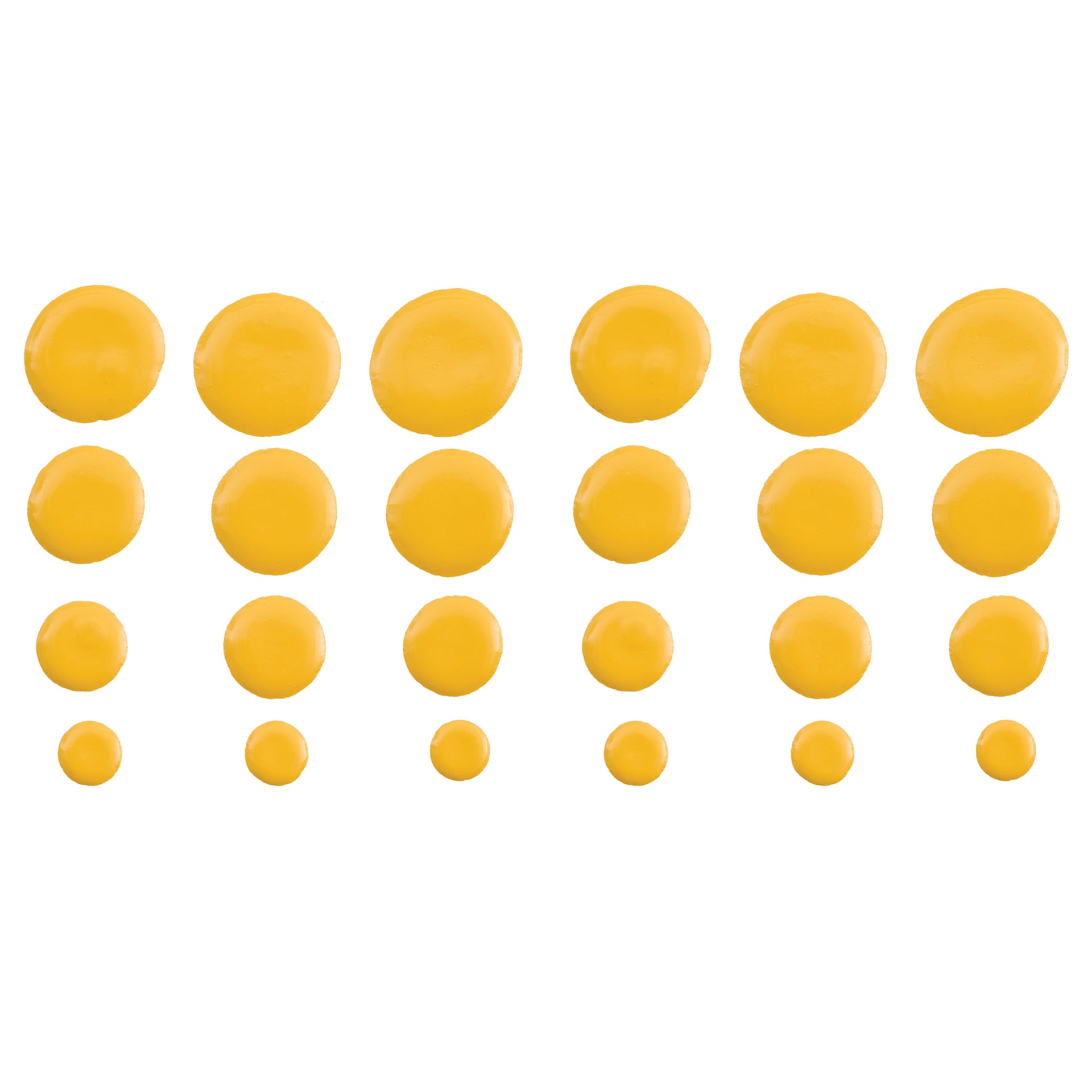 FolkArt Dots Acrylic Paint - Sunset swatch