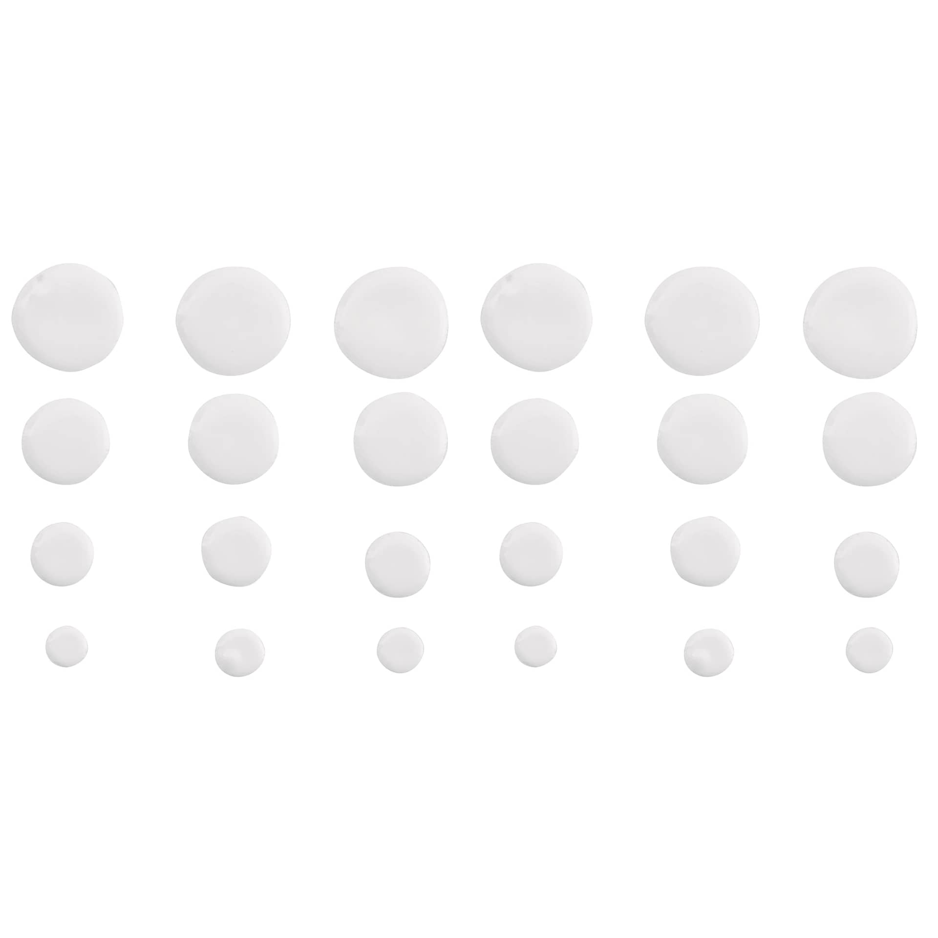FolkArt Dots Acrylic Paint - Whisper White swatch