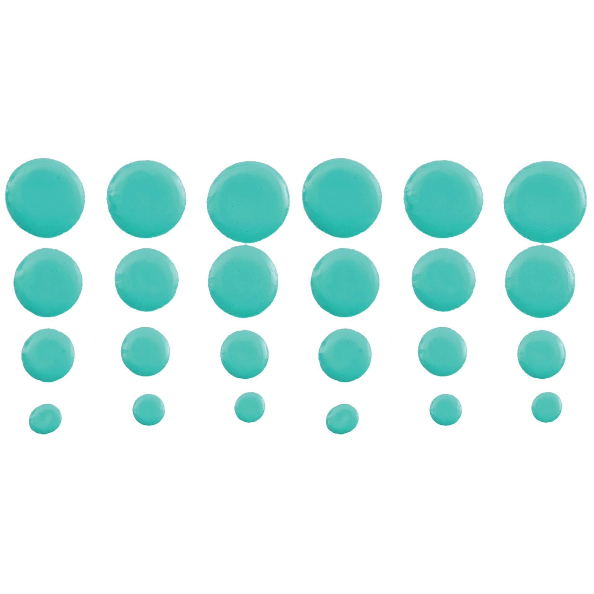 FolkArt Dots Acrylic Paint - Breezy Blue, Swatch