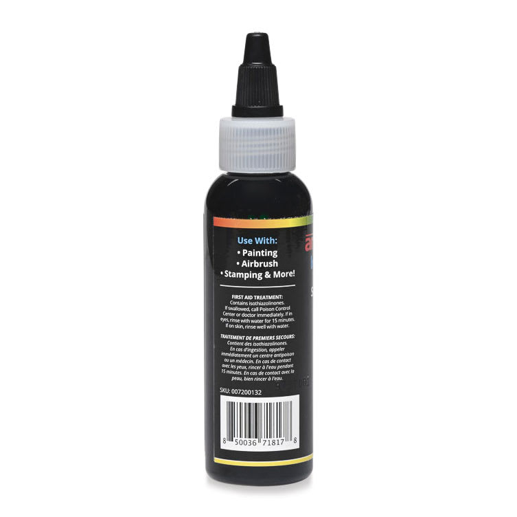 Artesprix Sublimation Ink - Yellow, 2 oz, back of bottle