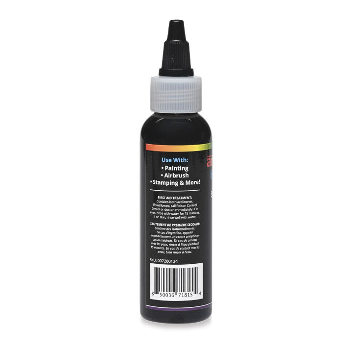 Artesprix Sublimation Ink - Purple 2 oz, back of bottle