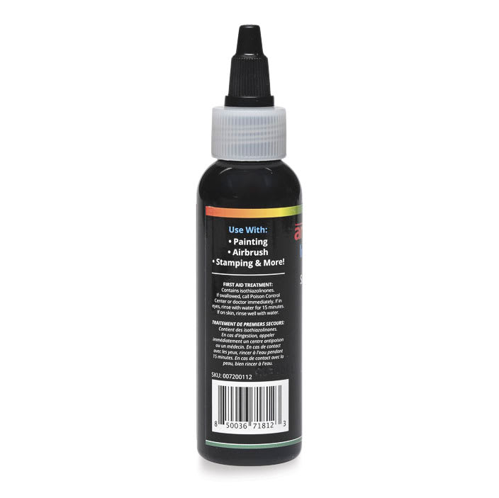 Artesprix Sublimation Ink - Green,  2 oz, back of bottle