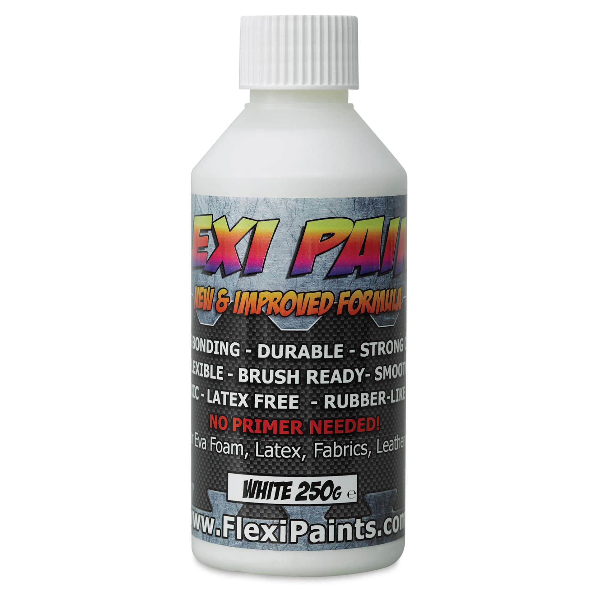 Flexi Paint Waterbased Flexible Cosplay Paint - White, 250 g (0.55 lb)