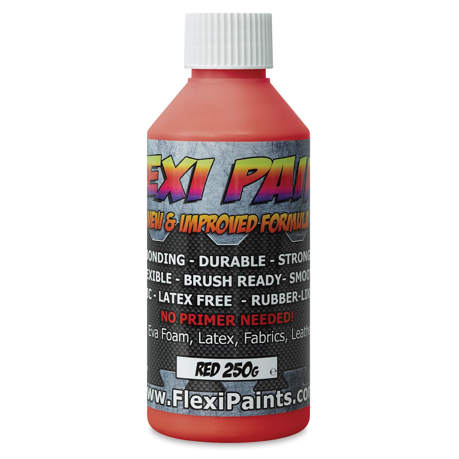 Flexi Paint Waterbased Flexible Cosplay Paint - Red, 250 g (0.55 lb)