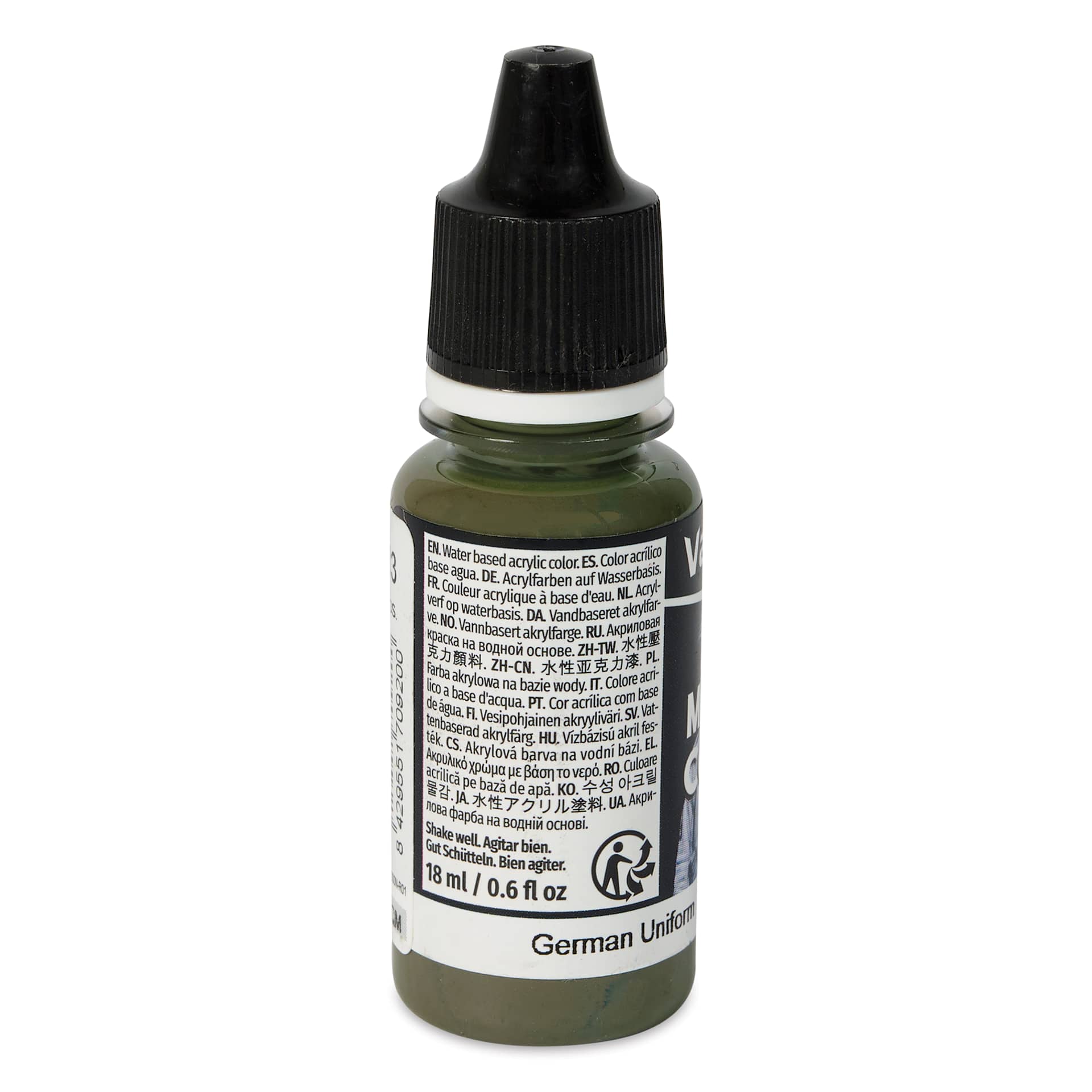 Vallejo Acrylic Model Color Paint - German Uniform, 18 ml