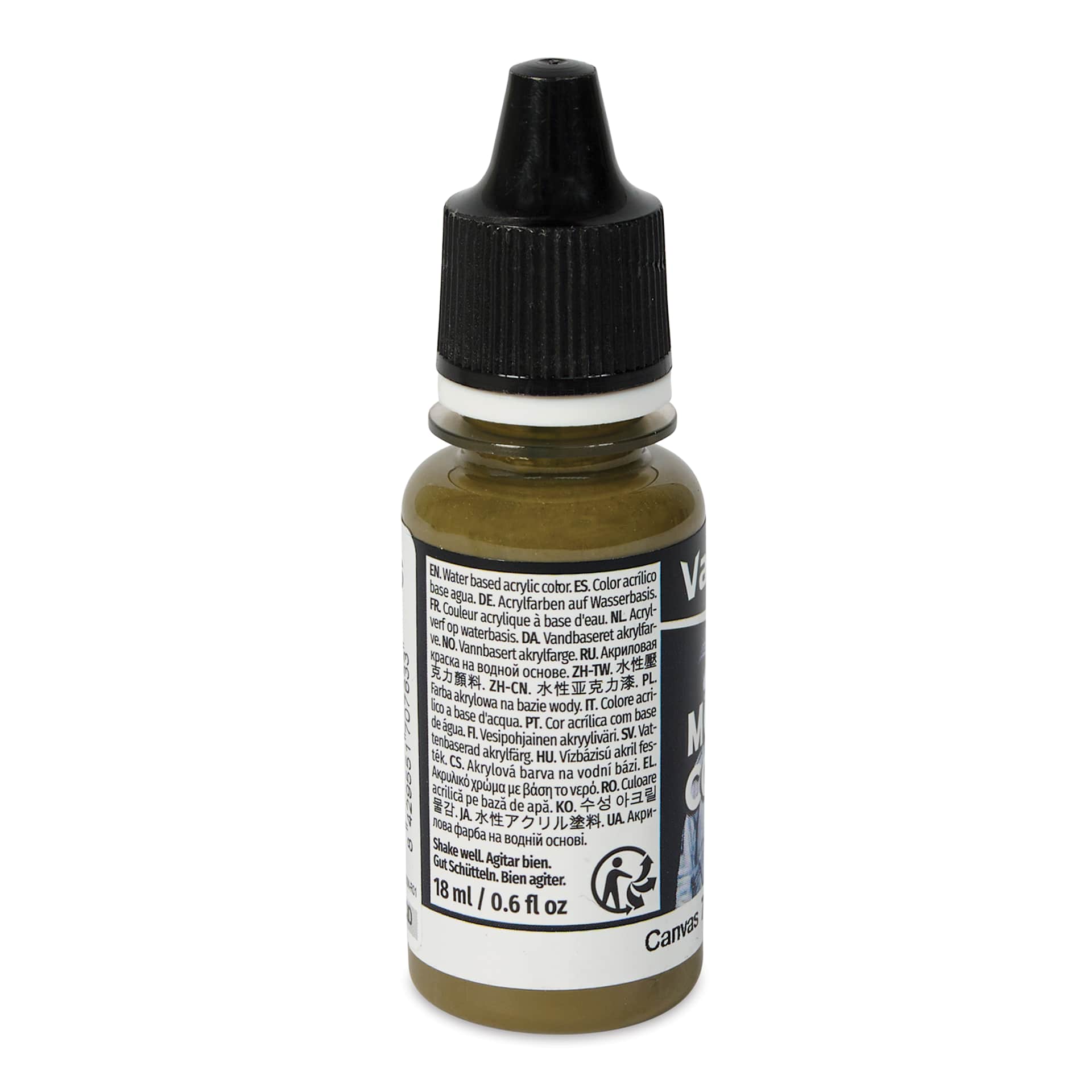 Vallejo Acrylic Model Color Paint - Canvas, 18 ml back