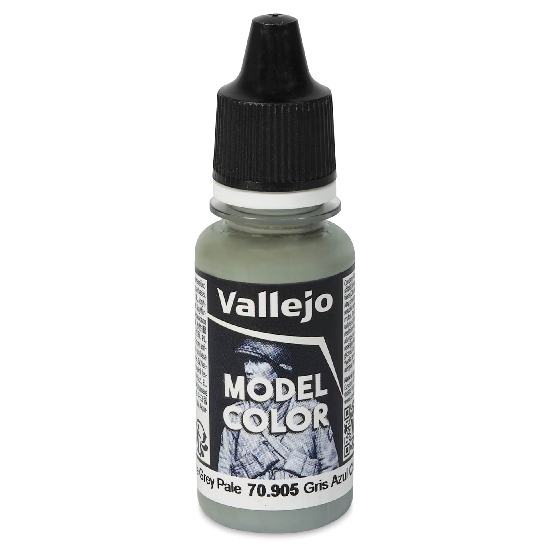 Vallejo Acrylic Model Color Paint - Blue Grey Pale, 18 ml
