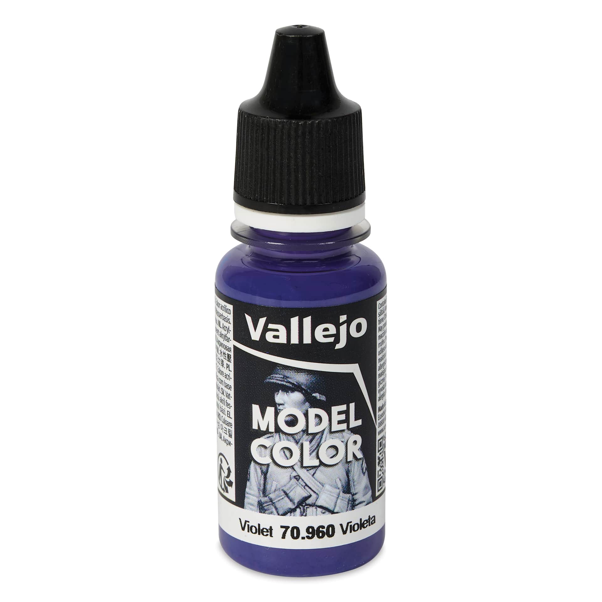 Vallejo Acrylic Model Color Paint - Violet, 18 ml