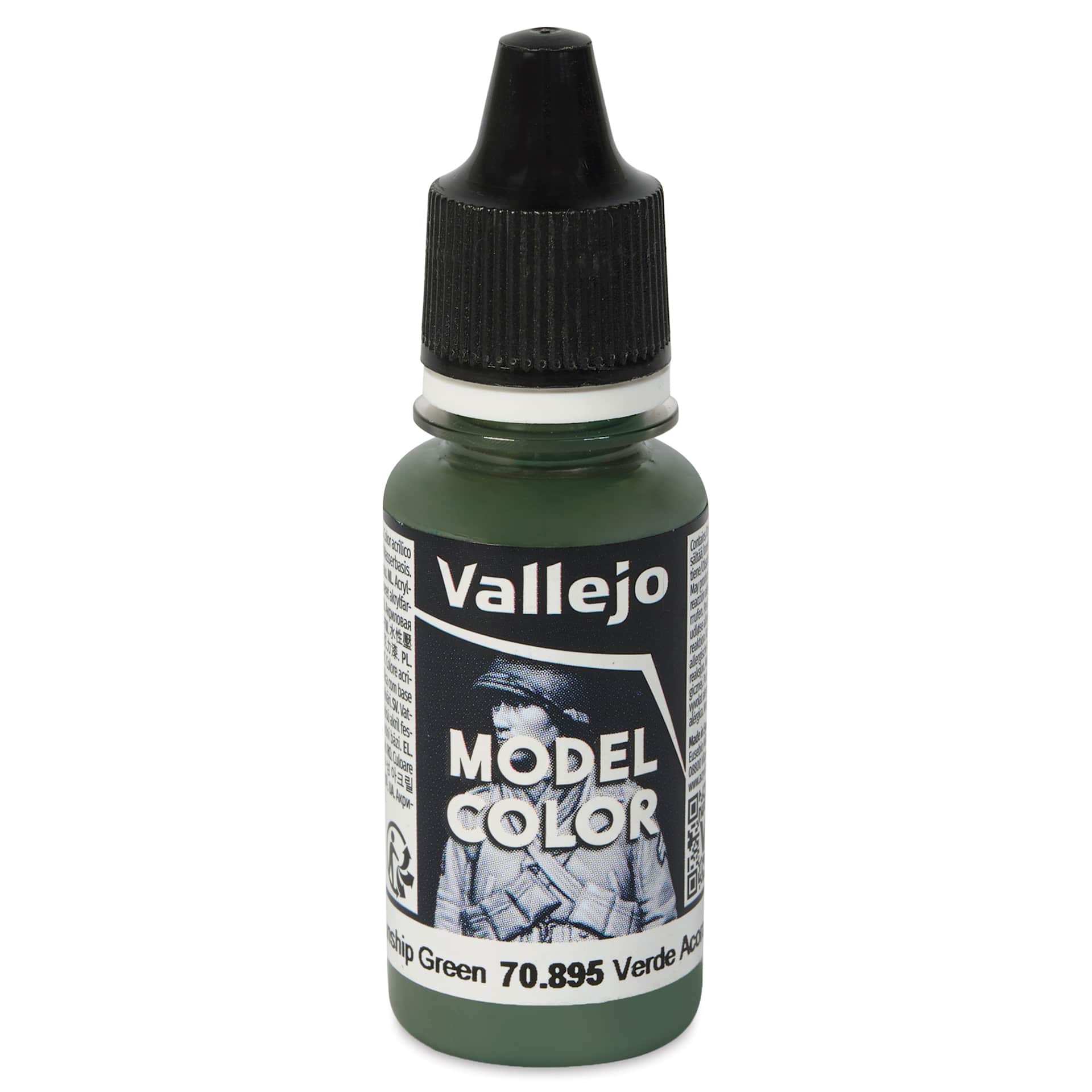 Vallejo Acrylic Model Color Paint - Gunship Green, 18 ml