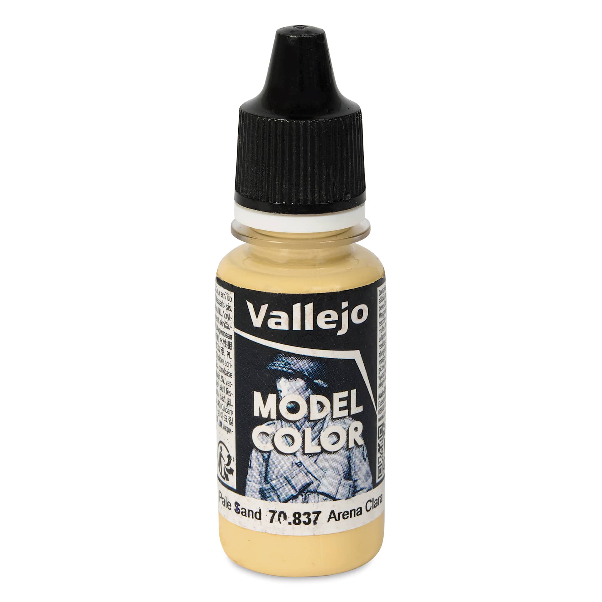 Vallejo Acrylic Model Color Paint - Pale Sand, 18 ml