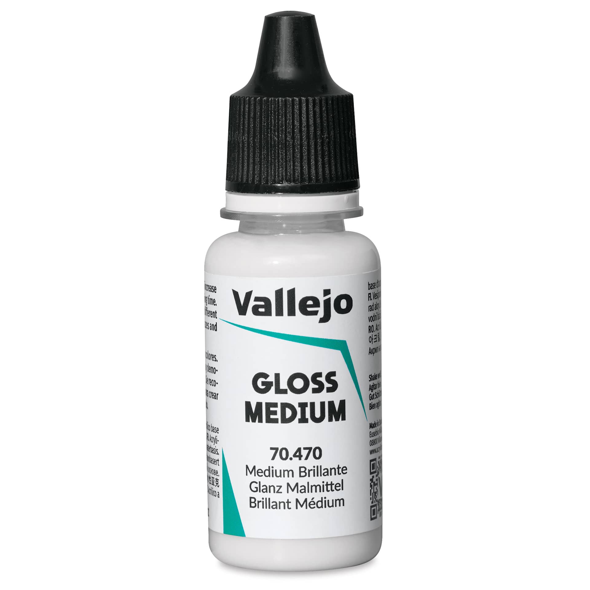Vallejo Model Color Gloss Medium - 18 ml with cap on