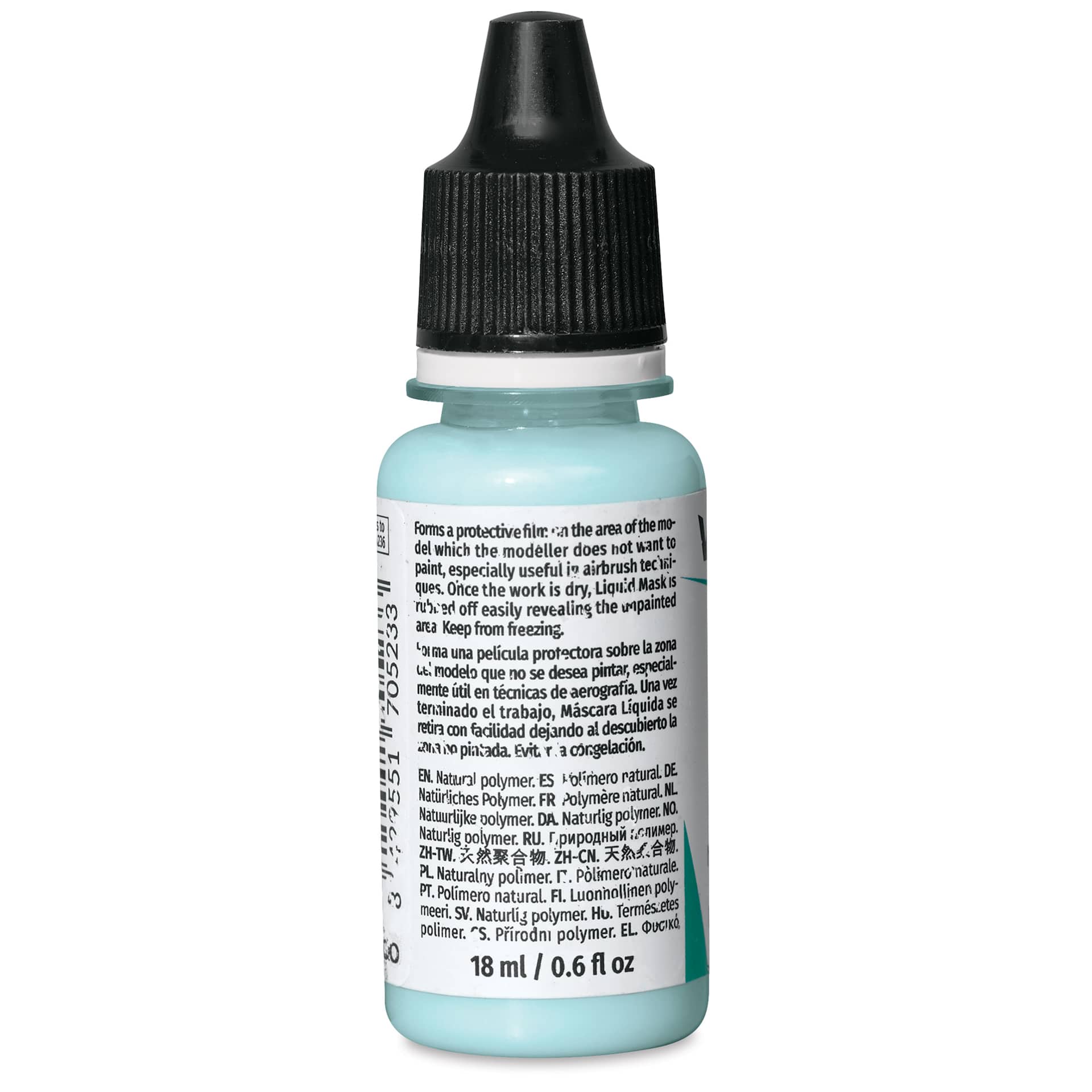 Vallejo Liquid Mask - 18 ml side view