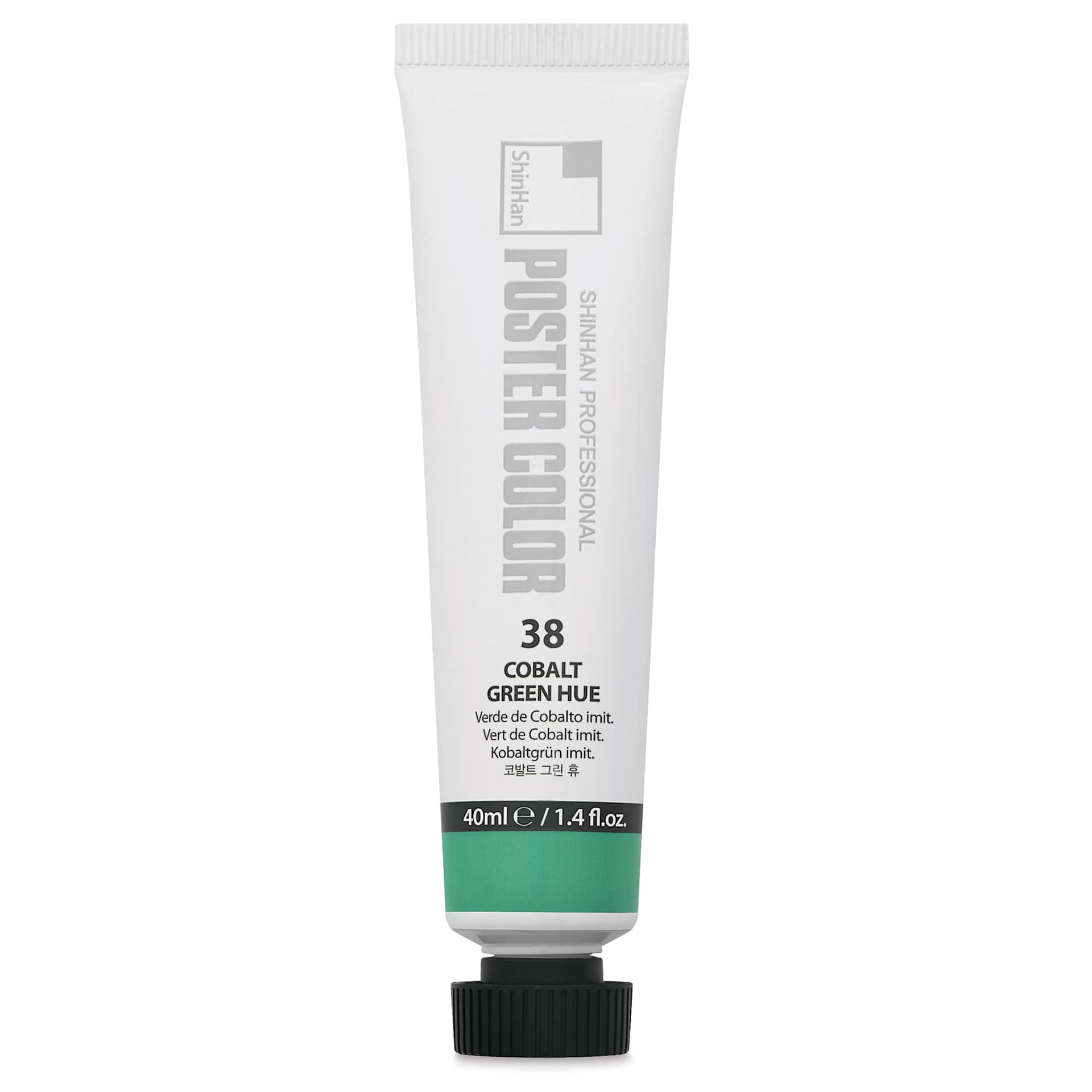ShinHan Professional Poster Color Paint - Cobalt Green Hue, 40 ml