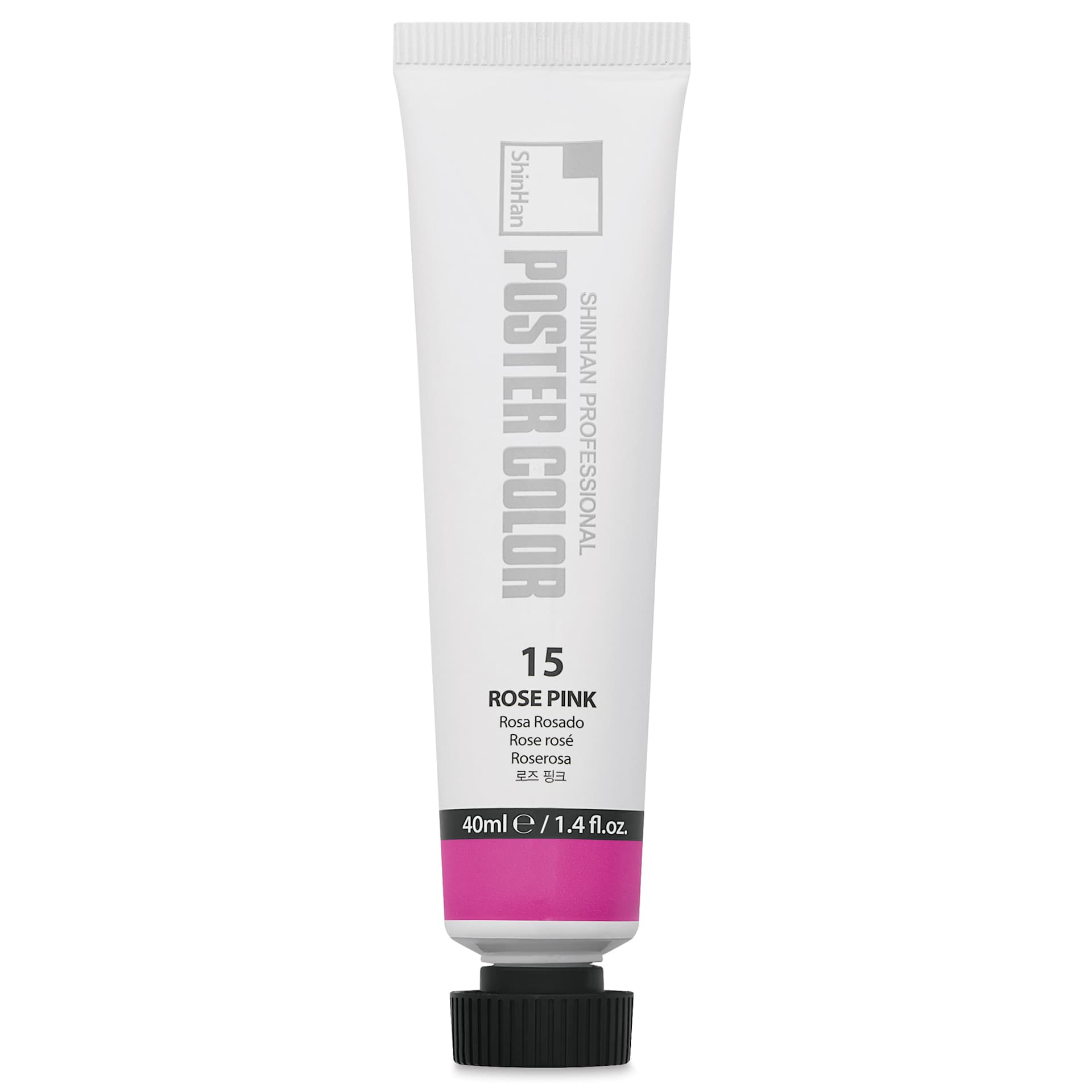ShinHan Professional Poster Color Paint - Rose Pink, 40 ml tube