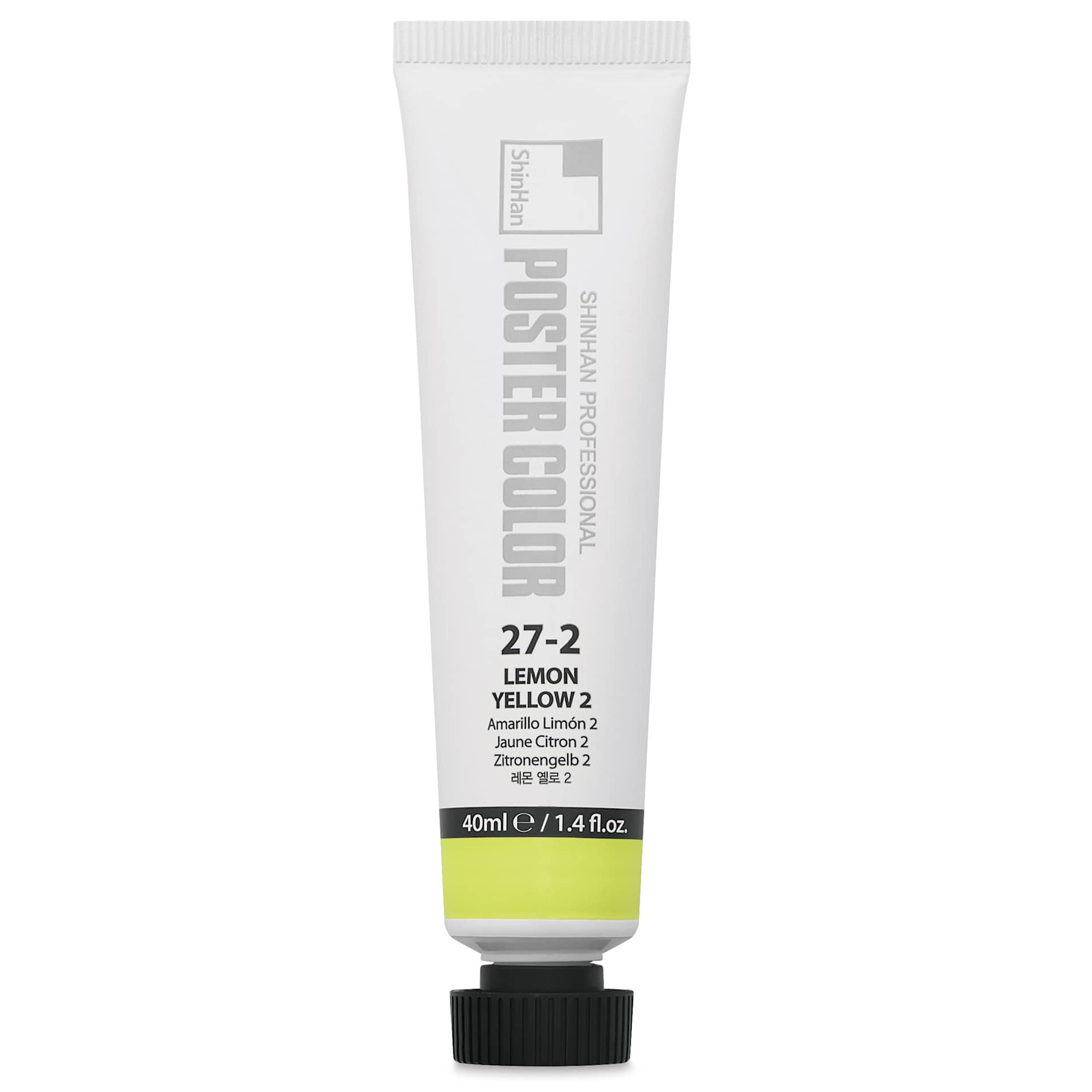 ShinHan Professional Poster Color Paint - Lemon Yellow 2, 40 ml
