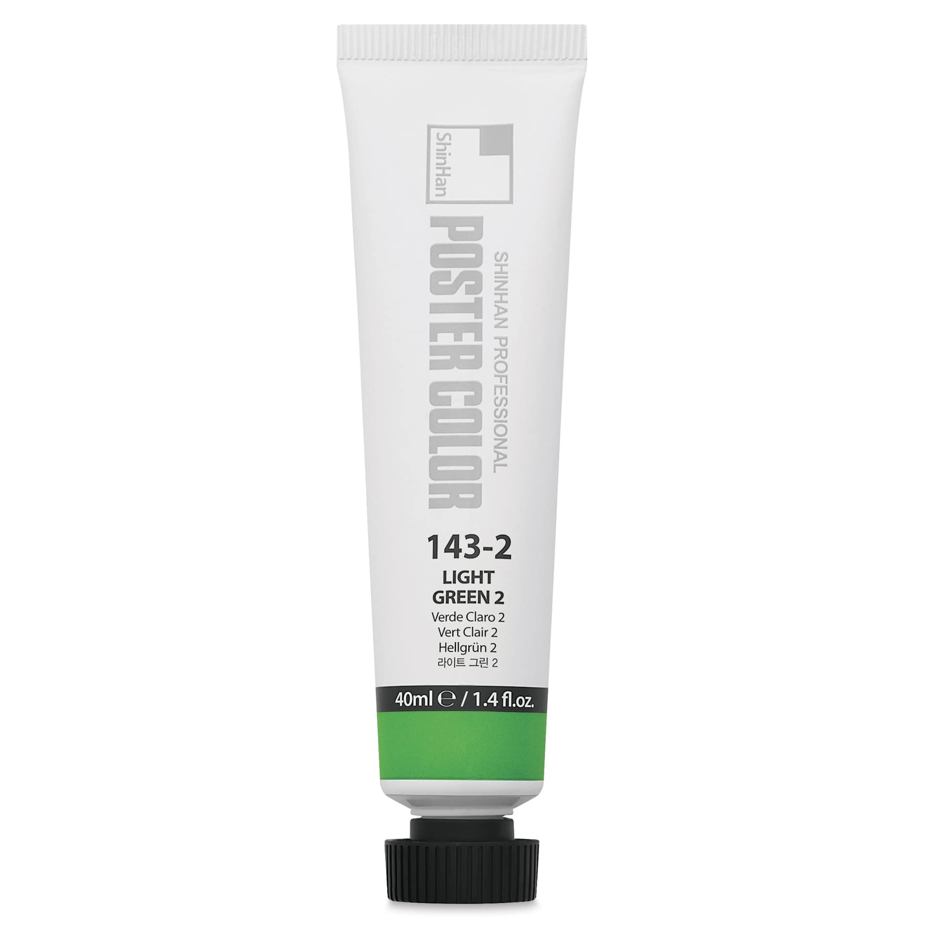 ShinHan Professional Poster Color Paint - Light Green 2, 40 ml