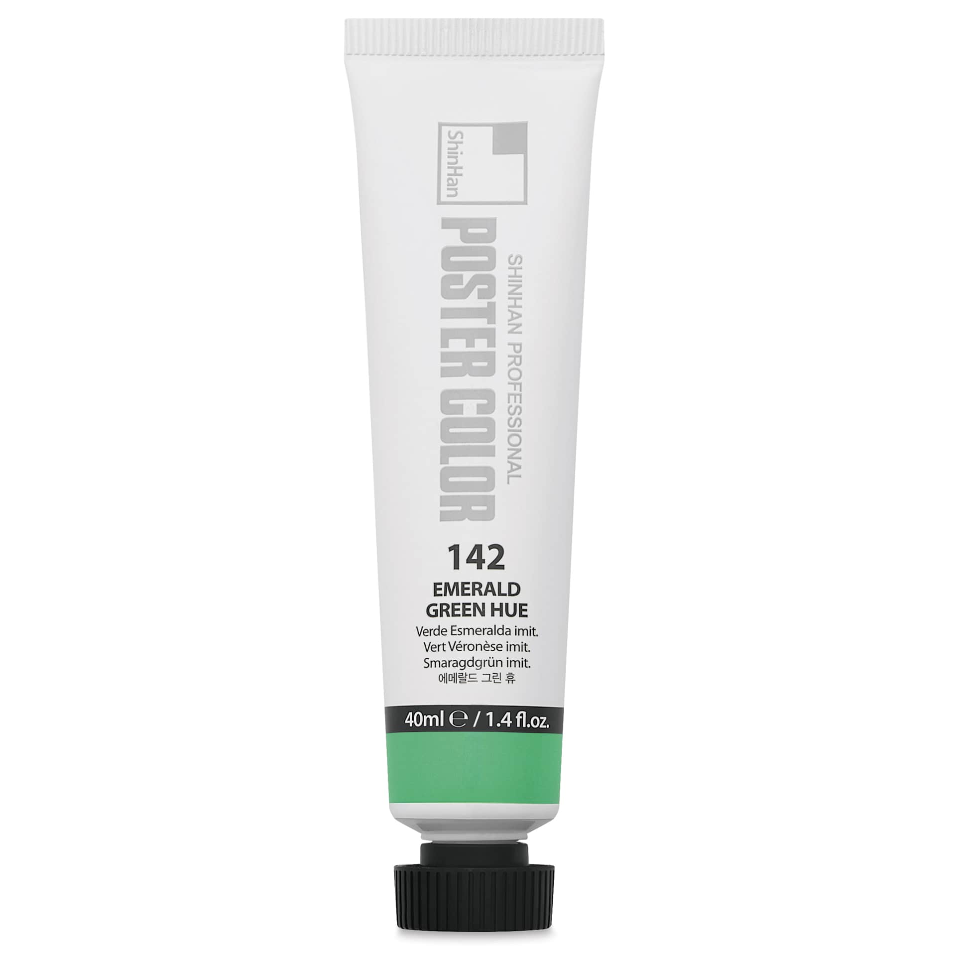 ShinHan Professional Poster Color Paint - Emerald Green Hue, 40 ml