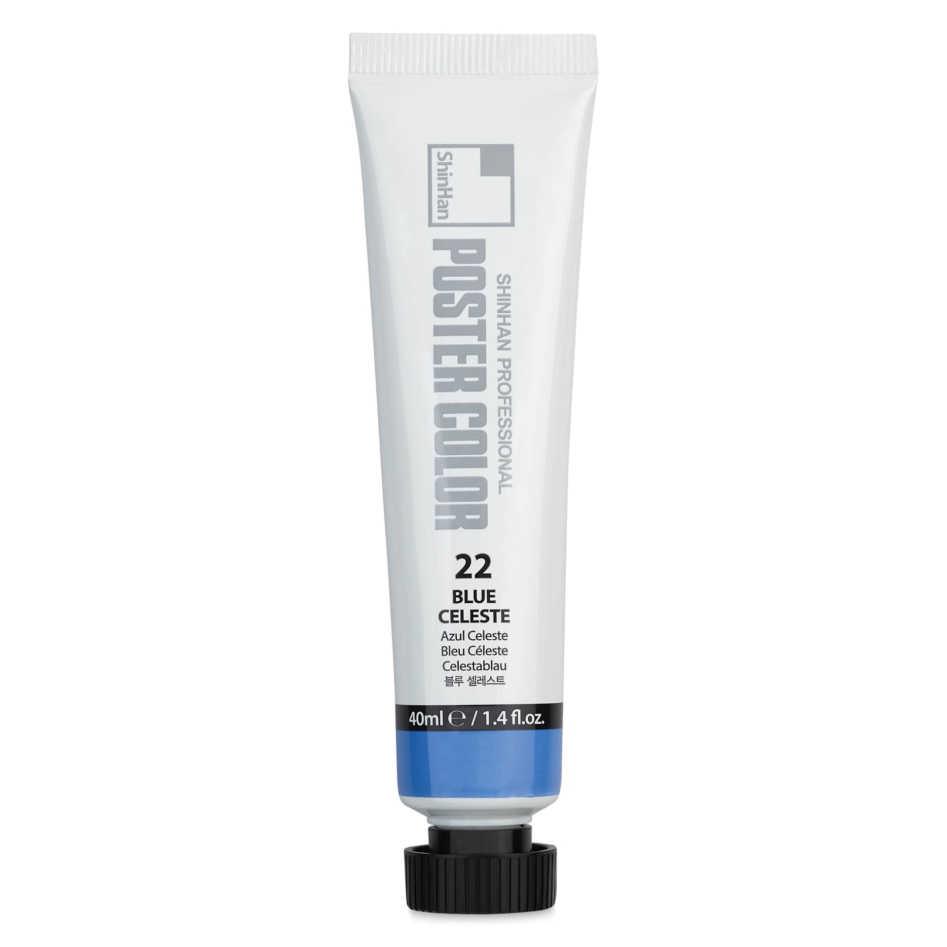 ShinHan Professional Poster Color Paint - Blue Celeste, 40 ml