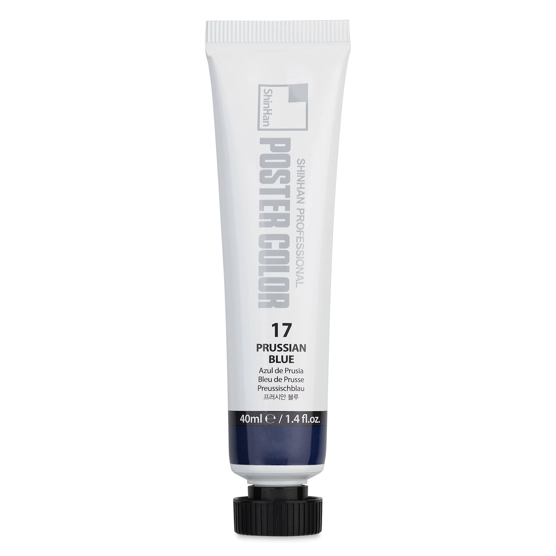 ShinHan Professional Poster Color Paint - Prussian Blue, 40 ml tube