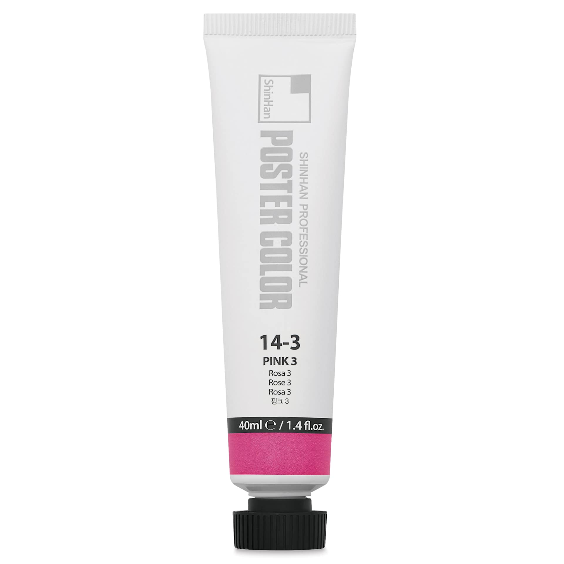 ShinHan Professional Poster Color Paint - Pink 3, 40 ml tube