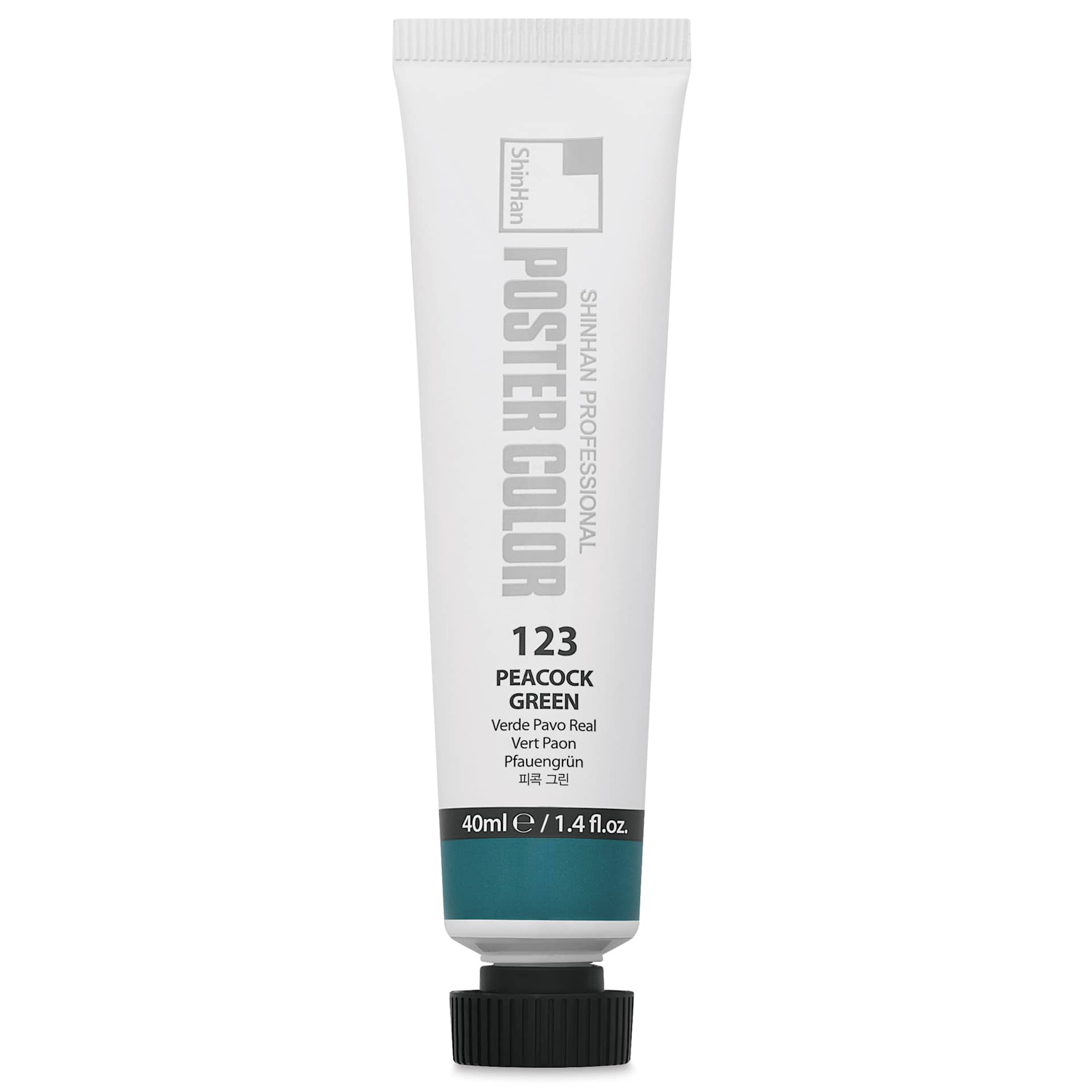 ShinHan Professional Poster Color Paint - Peacock Green, 40 ml