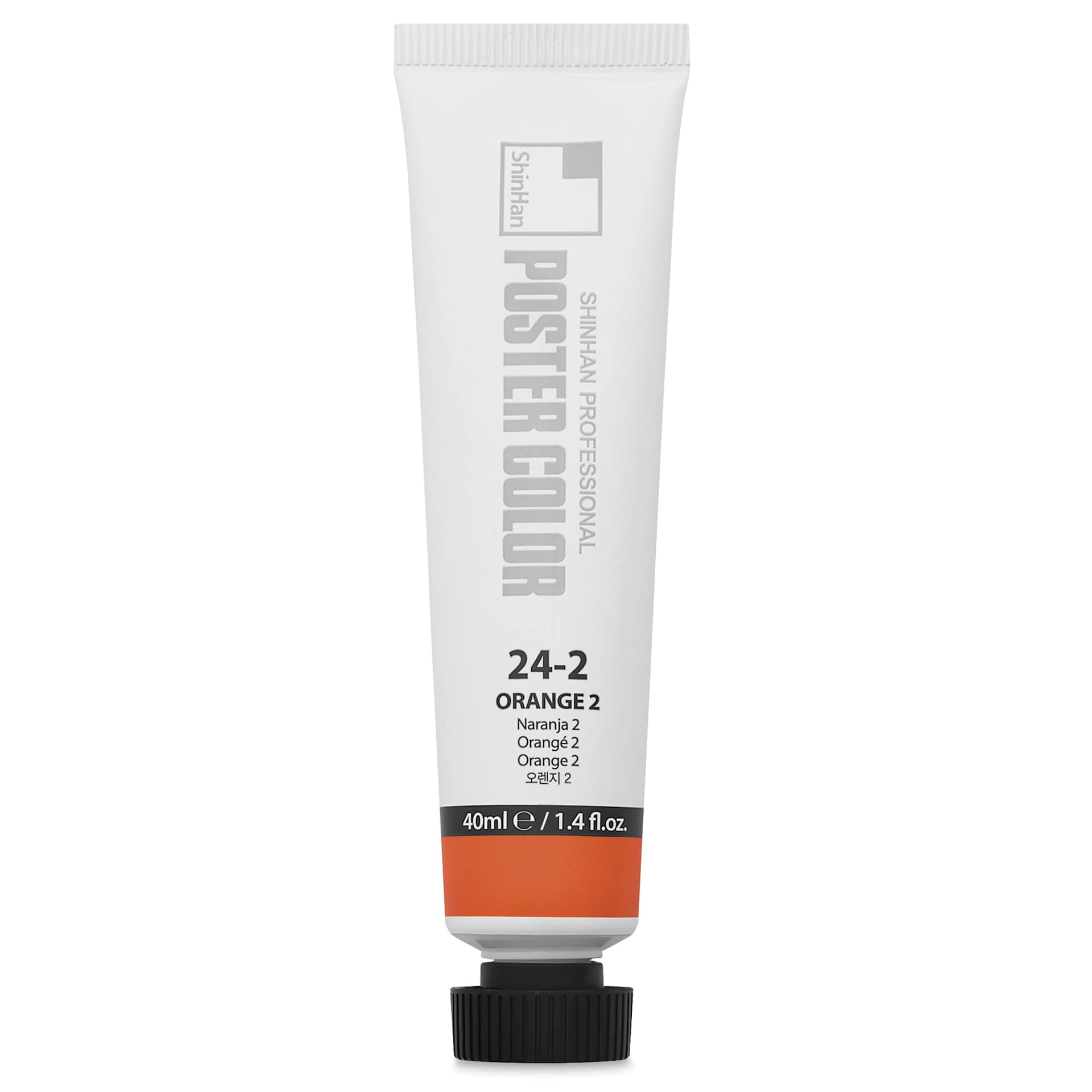 ShinHan Professional Poster Color Paint - Orange 2, 40 ml