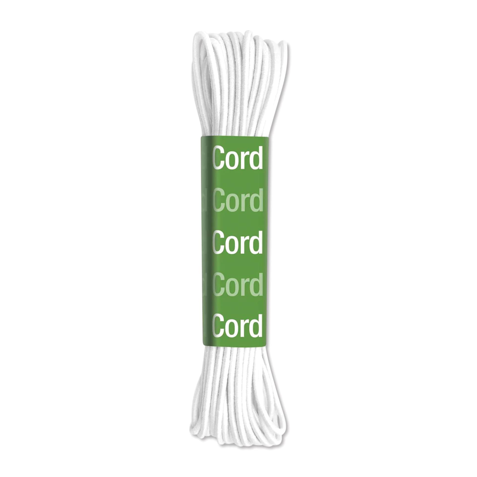 Dritz Beading Cord Elastic - White, 5 yds