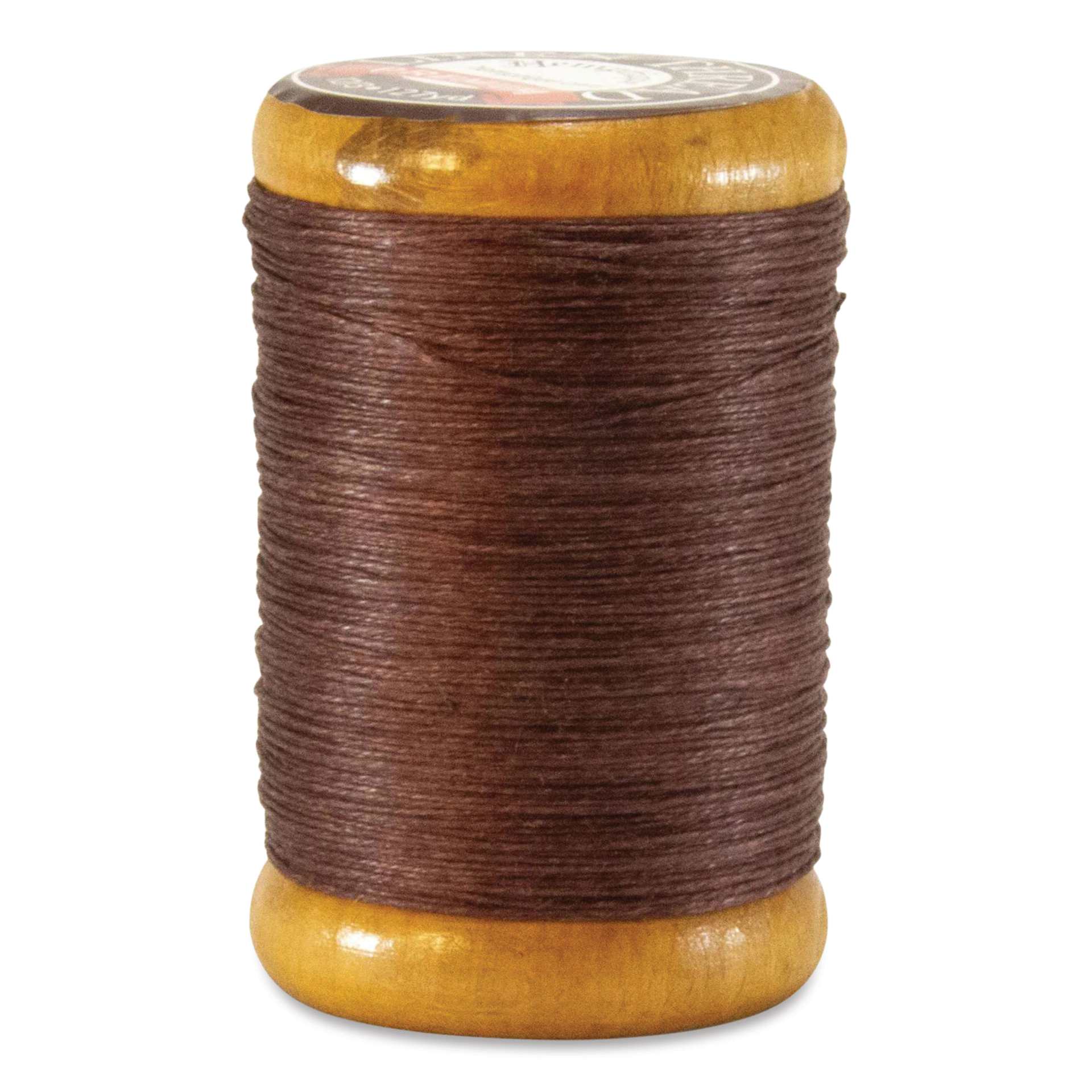 Hemptique Premium Linen Thread - Brown, 1 mm