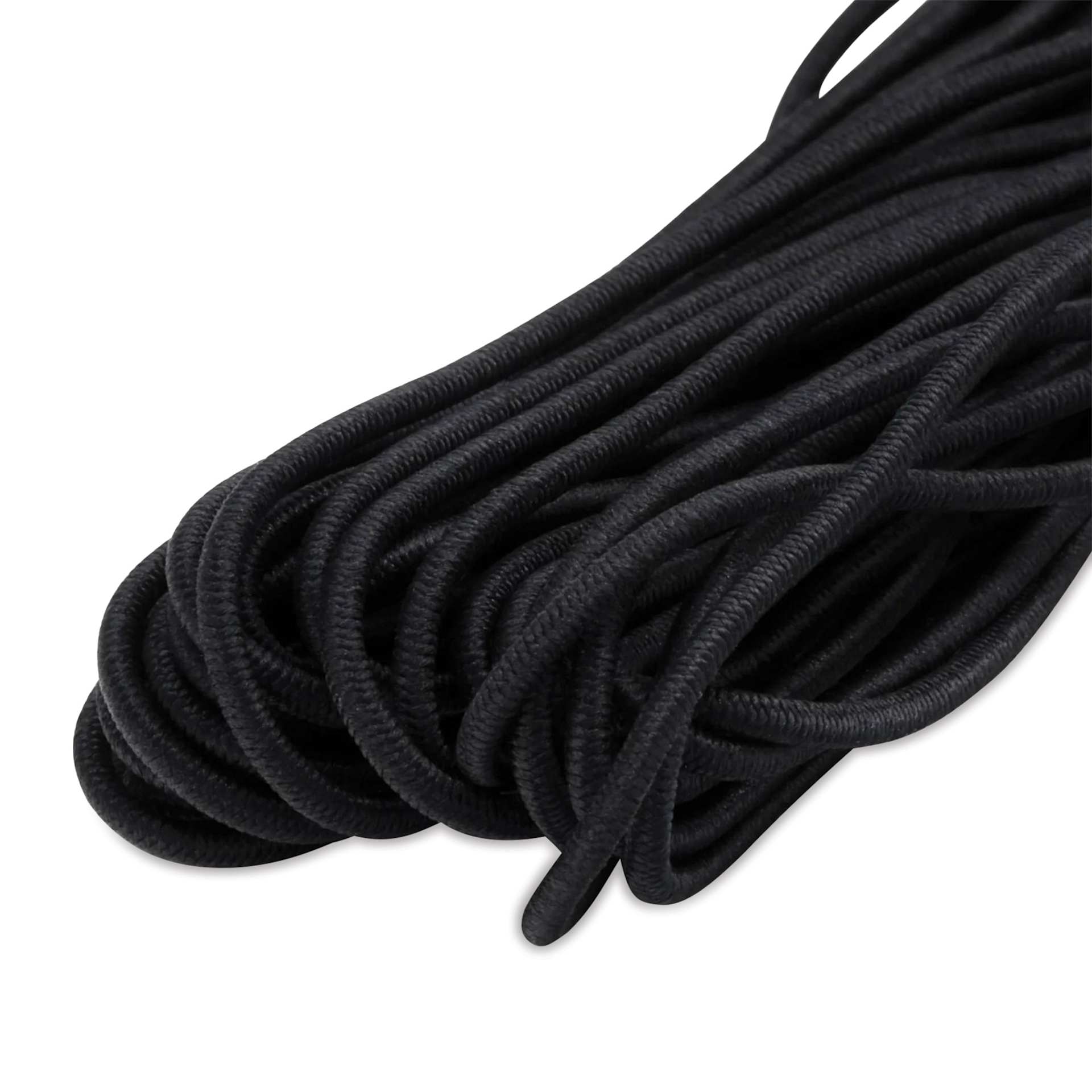 Dritz Round Cord Elastic - Black, 5 yds uncoiling