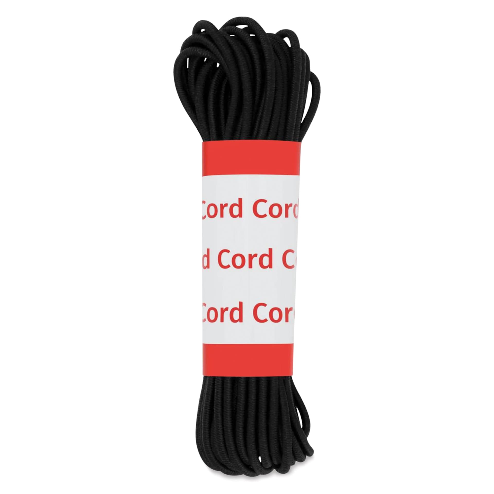 Dritz Round Cord Elastic - Black, 5 yds