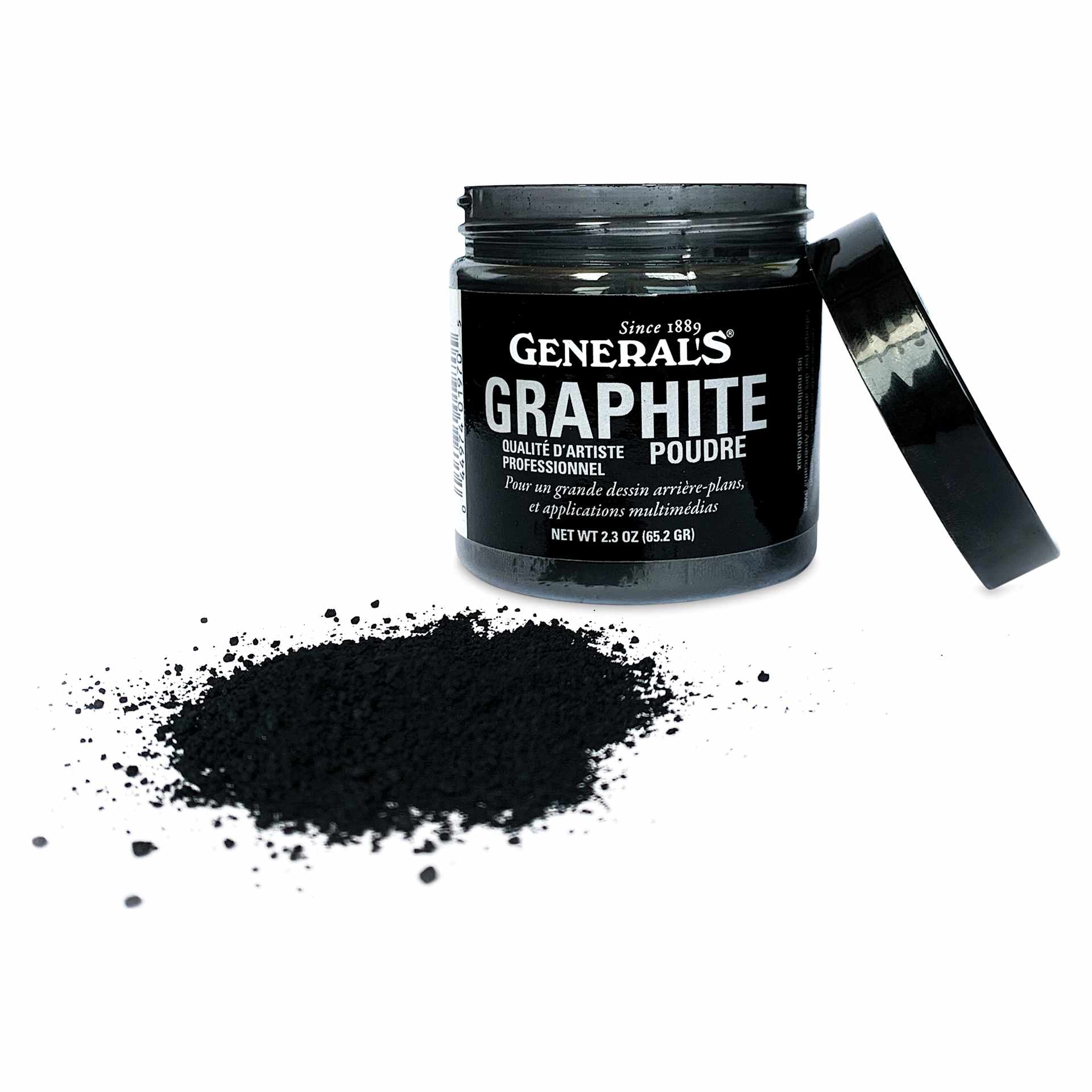 General's Graphite Powder, open